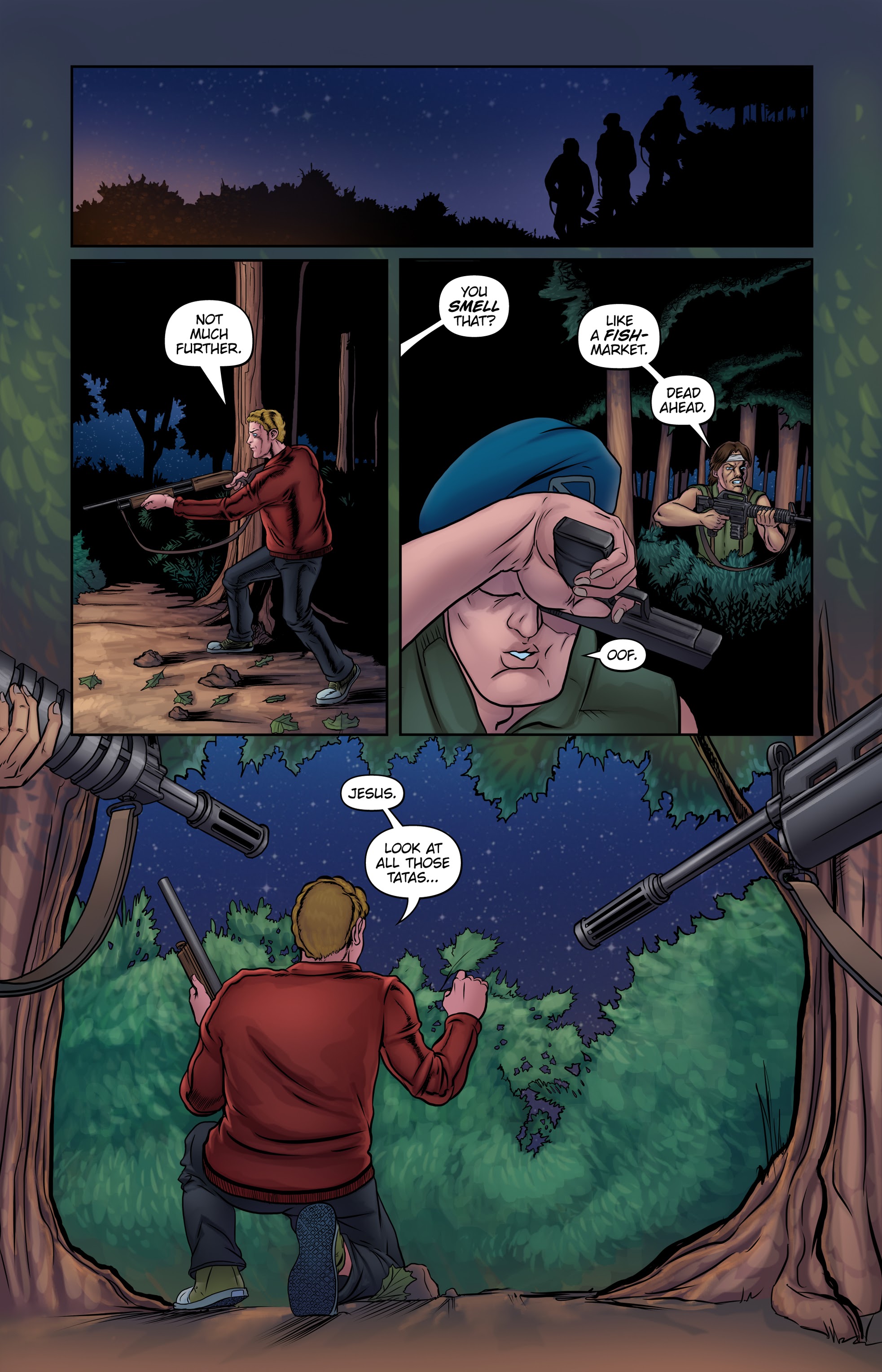 Read online Lesbian Zombies from Outer Space comic -  Issue #7 - 3