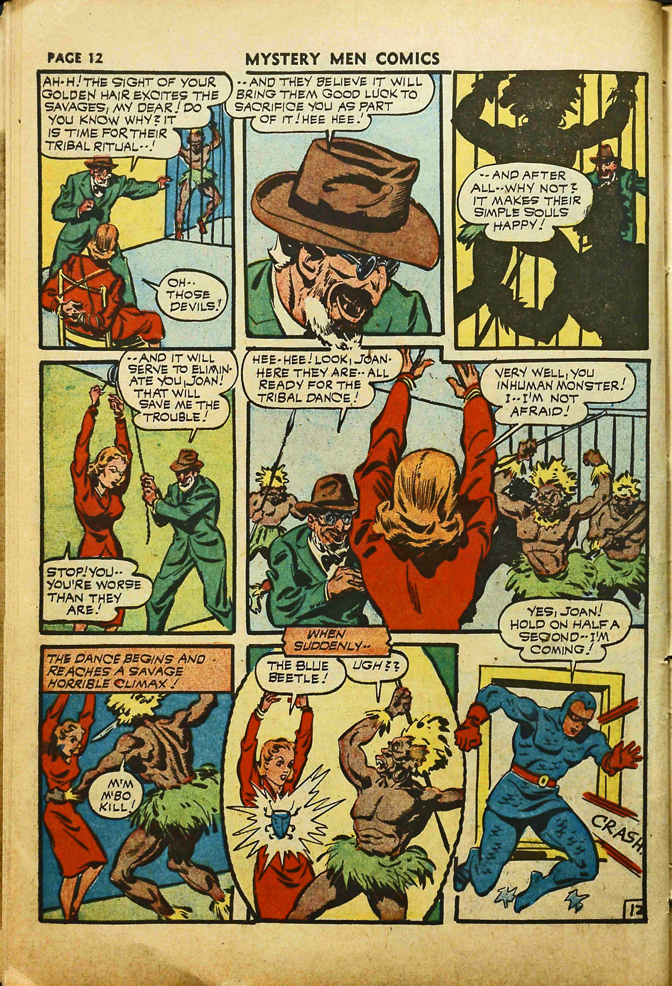 Read online Mystery Men Comics comic -  Issue #29 - 14