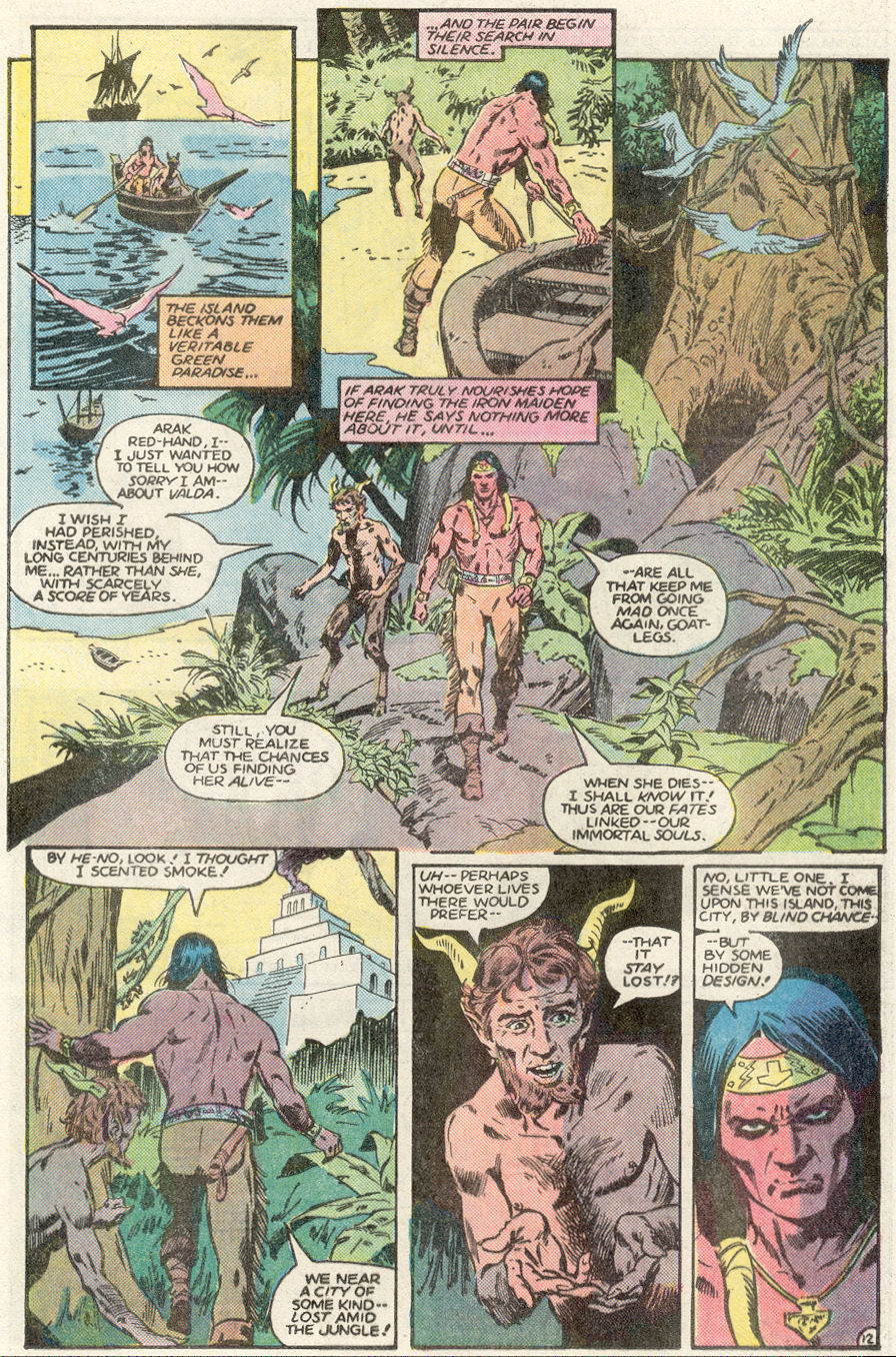 Read online Arak Son of Thunder comic -  Issue #41 - 13