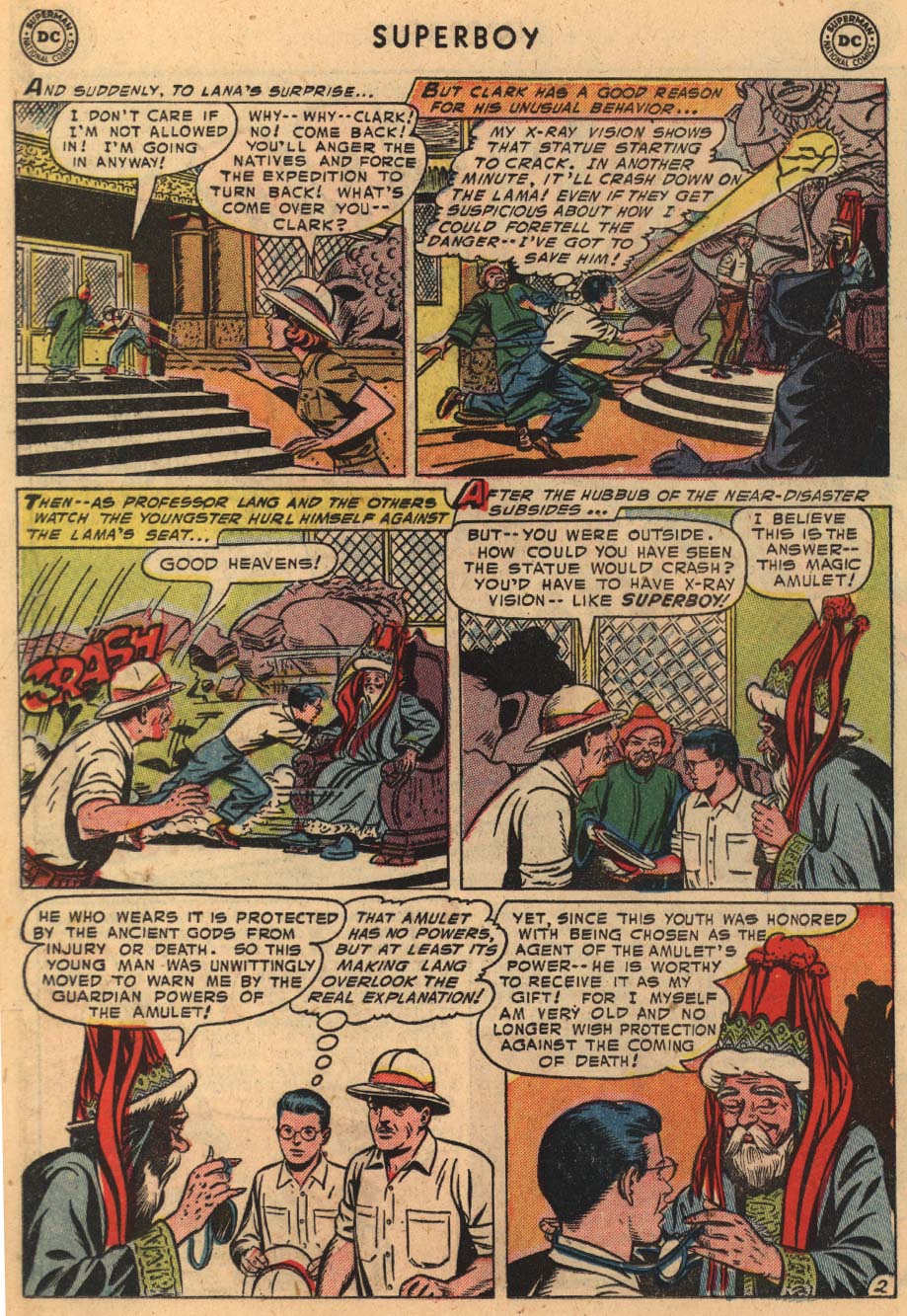 Read online Superboy (1949) comic -  Issue #40 - 22