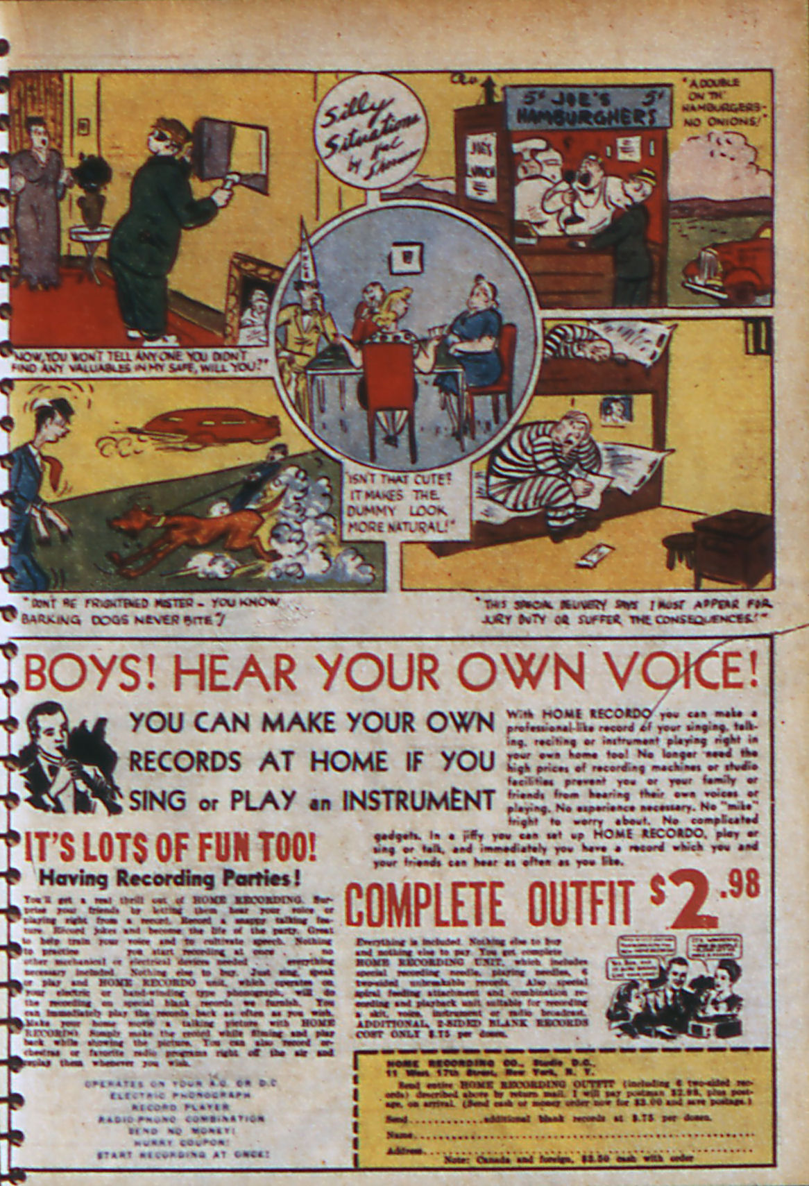 Read online Adventure Comics (1938) comic -  Issue #56 - 56