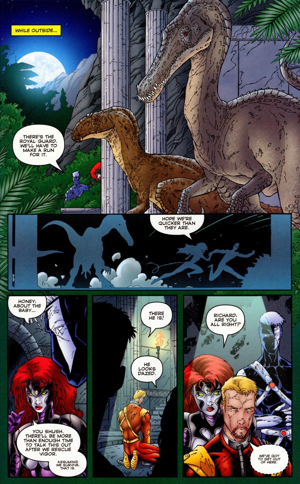 Read online Backlash & Taboo's African Holiday comic -  Issue # Full - 39