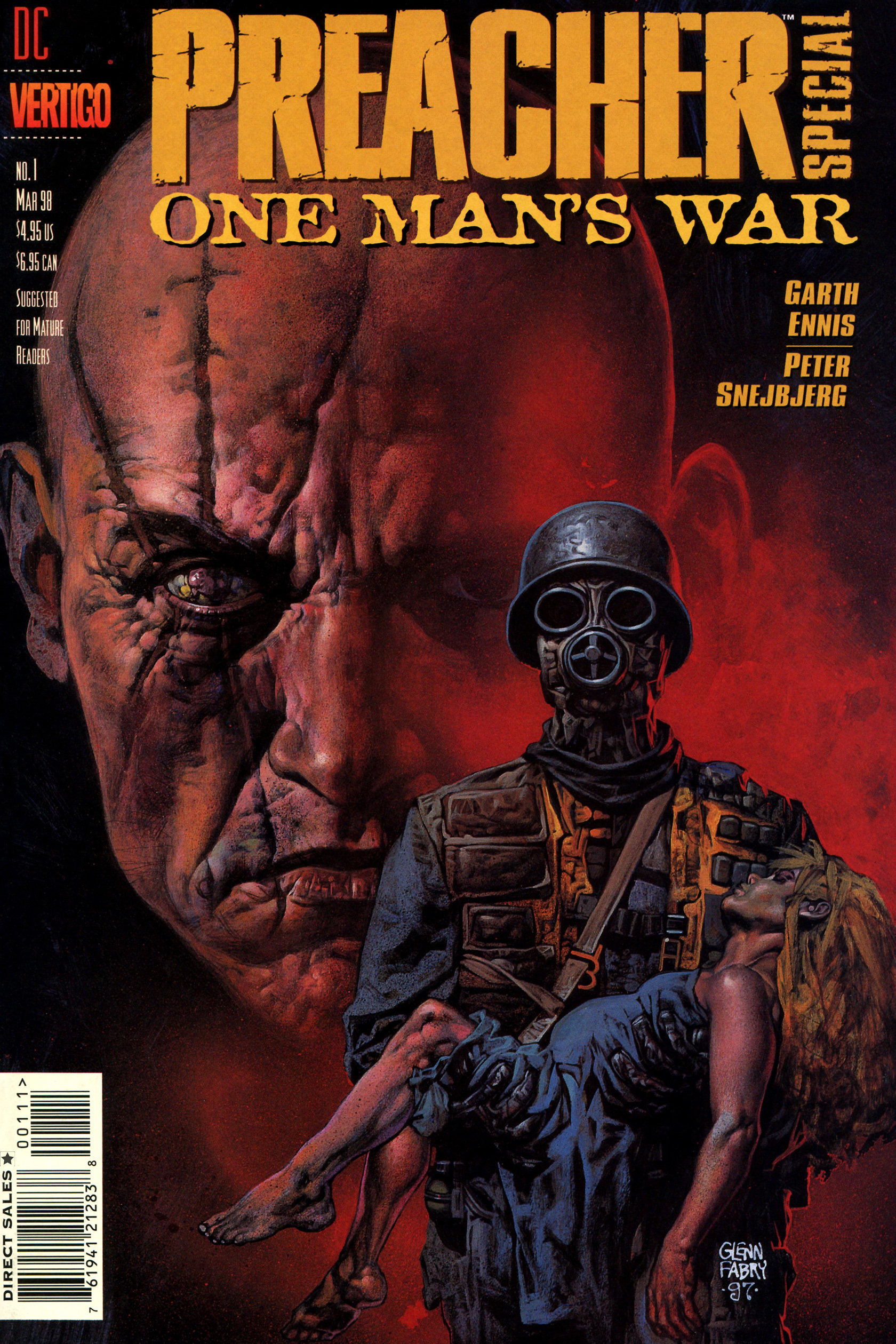 Read online Preacher Special: One Man's War comic -  Issue # Full - 1