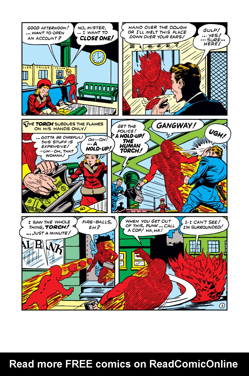 Read online The Human Torch (1940) comic -  Issue #6 - 5