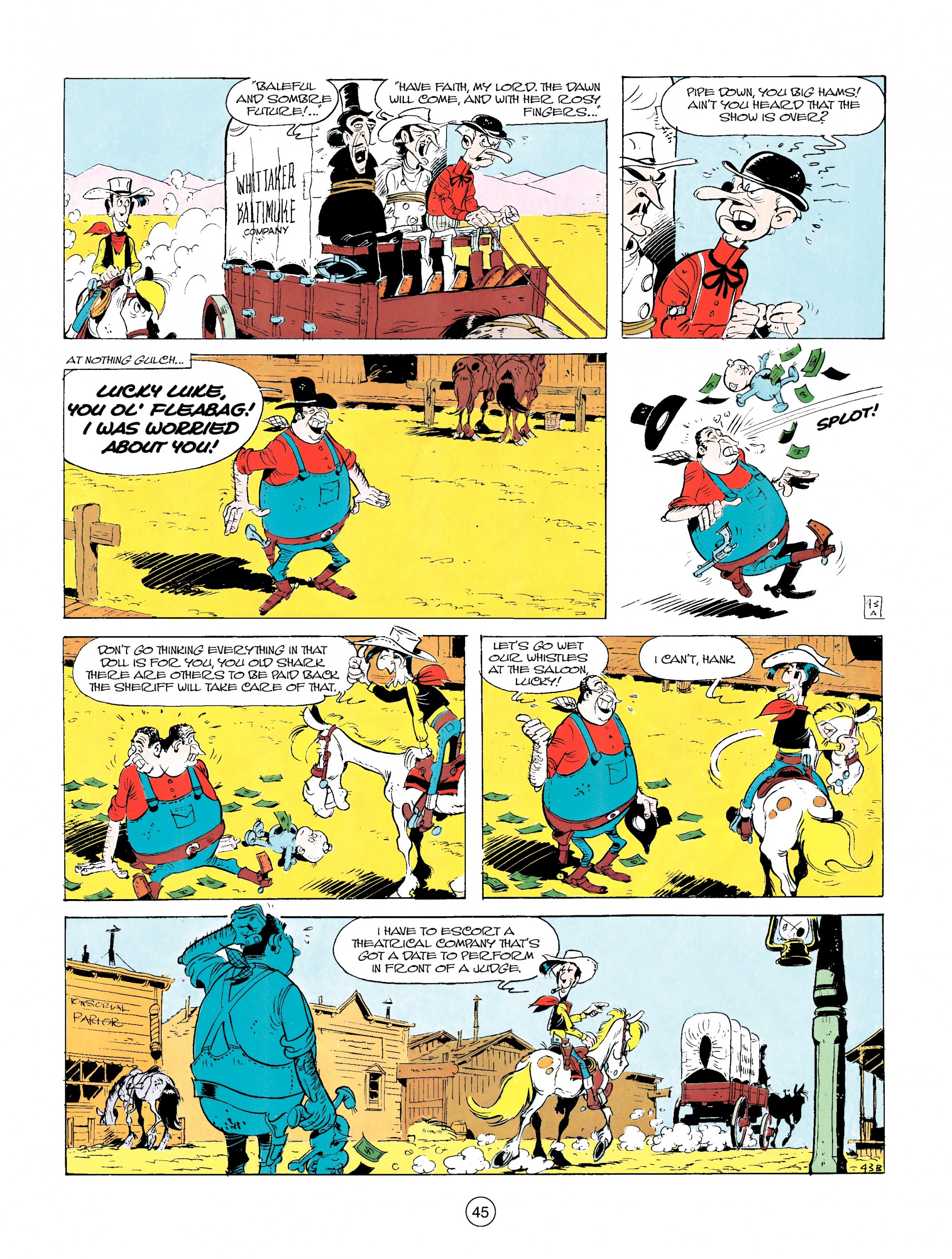 Read online A Lucky Luke Adventure comic -  Issue #14 - 45