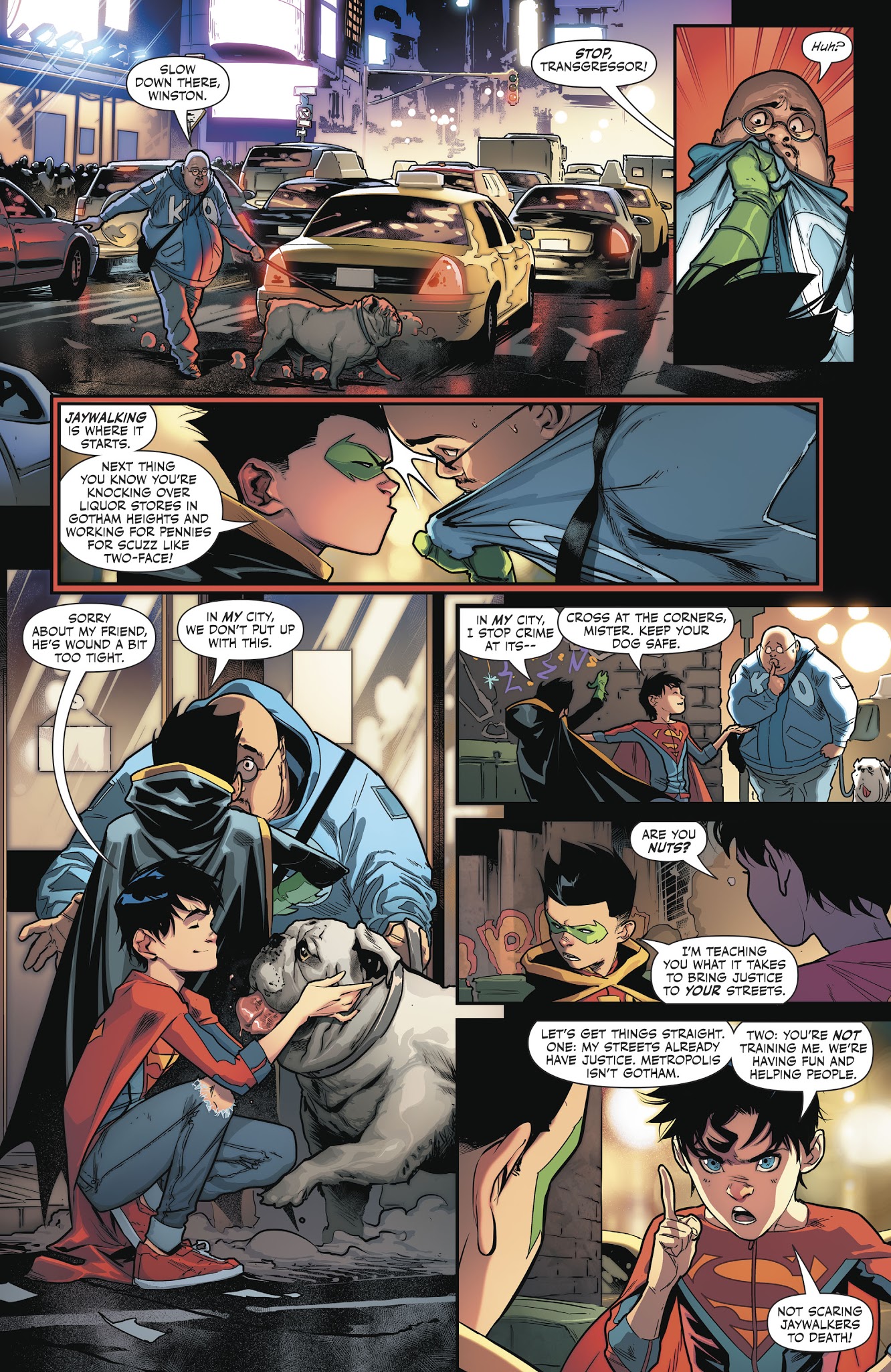 Read online Super Sons comic -  Issue #6 - 7