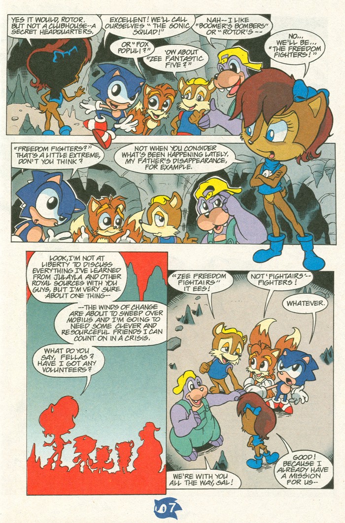Read online Sonic Super Special comic -  Issue #5 - Sonic Kids - 9
