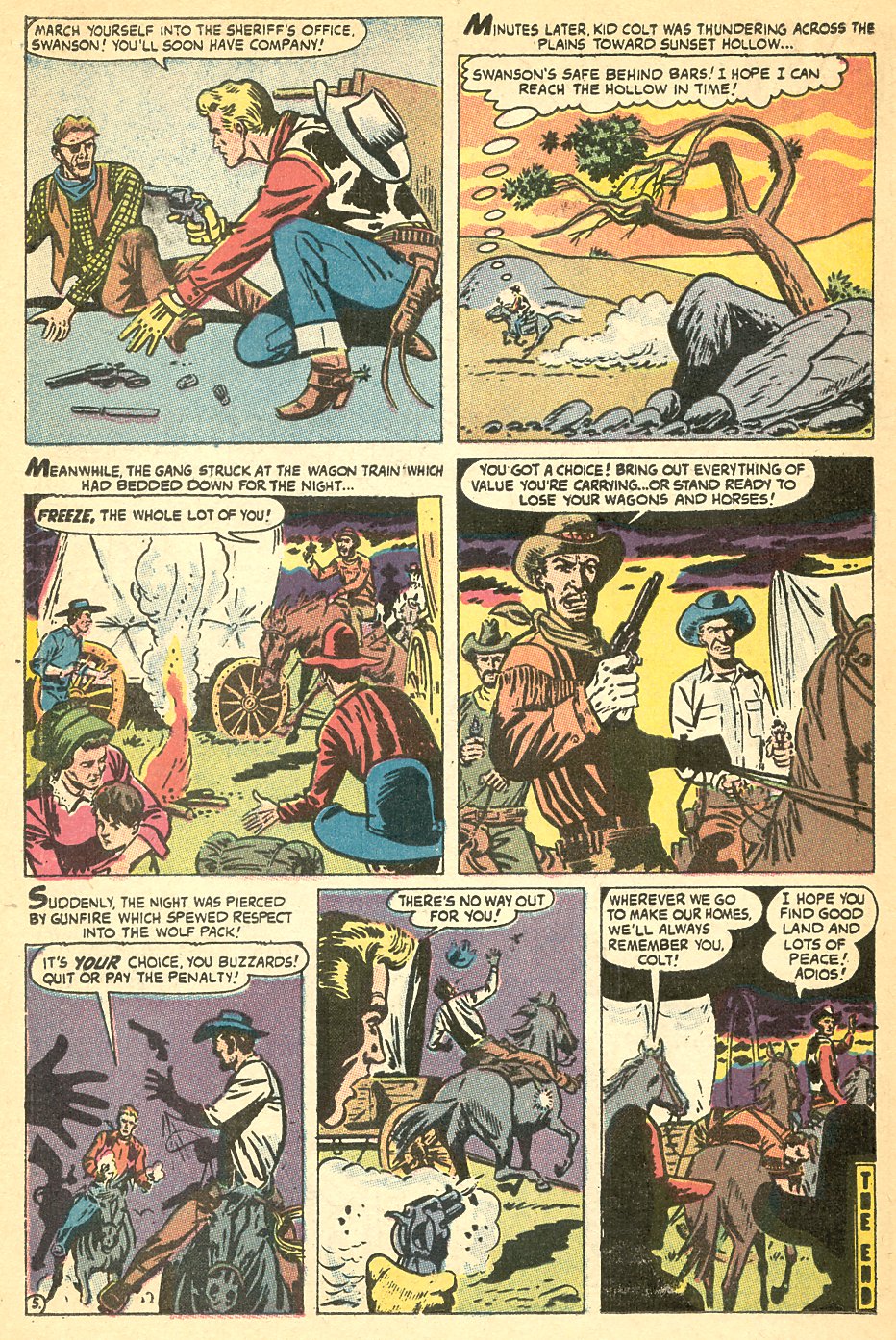 Read online Kid Colt Outlaw comic -  Issue #140 - 22