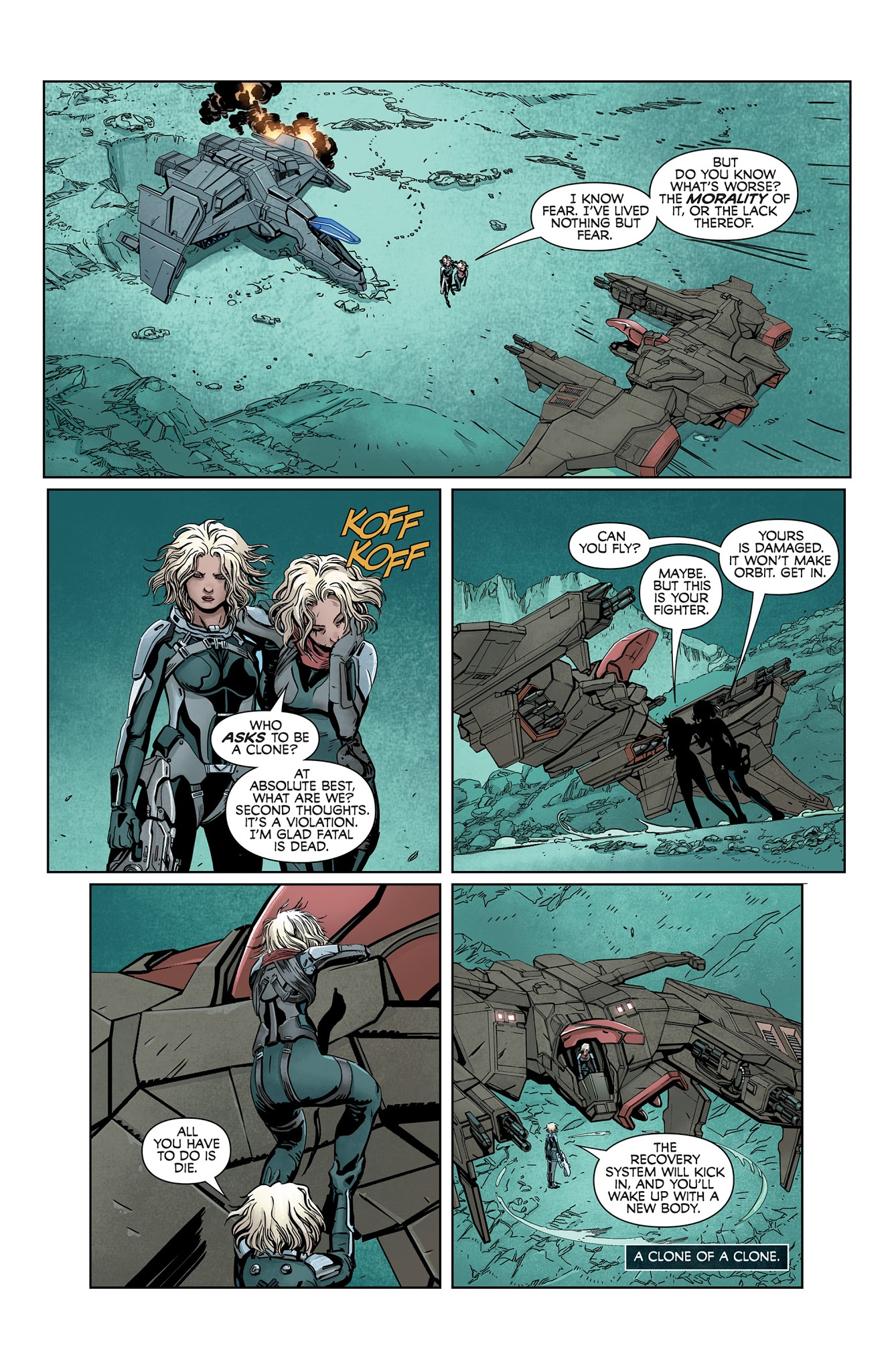 Read online EVE: Valkyrie comic -  Issue #4 - 13