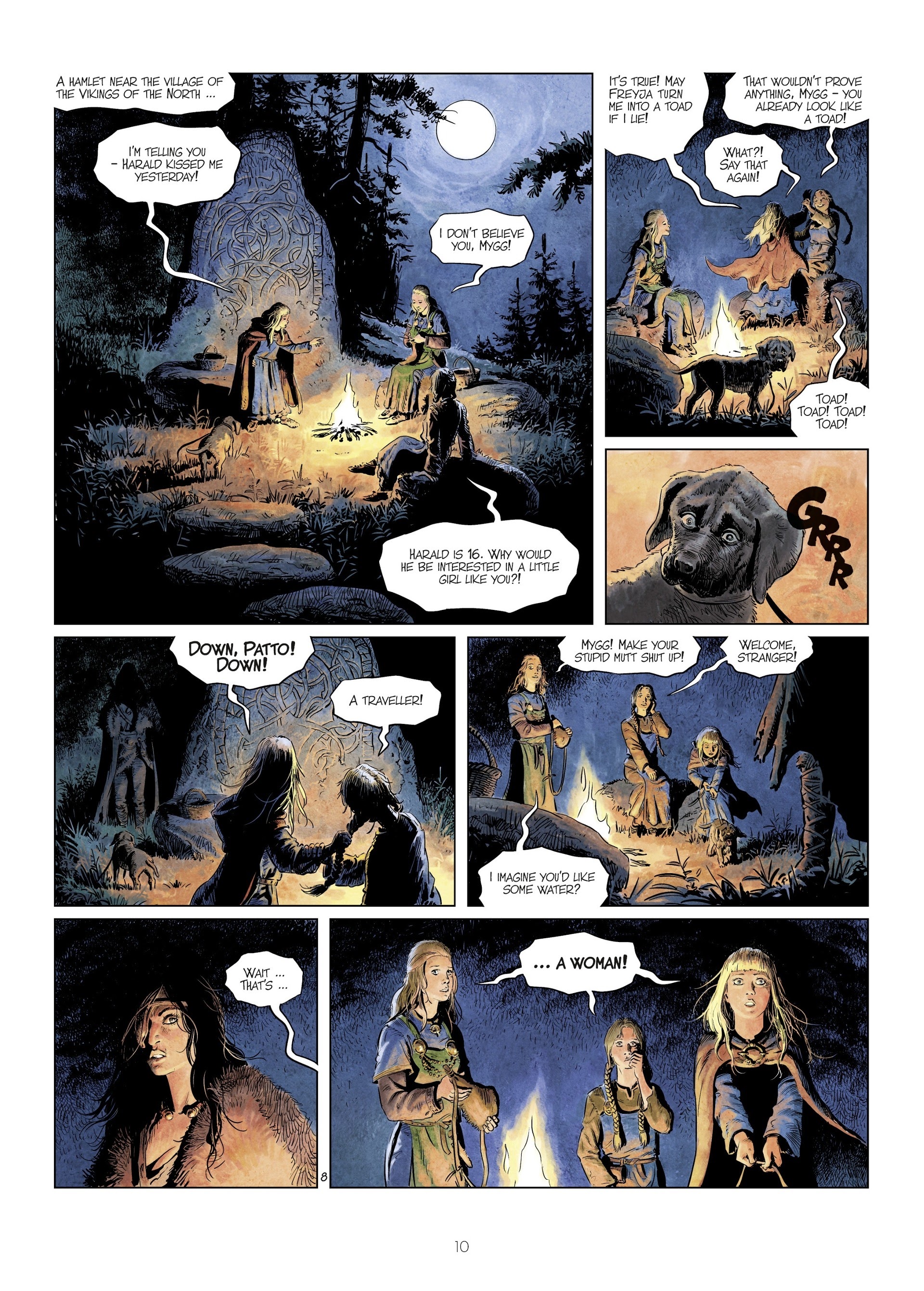 Read online The World of Thorgal: Wolfcub comic -  Issue #4 - 12