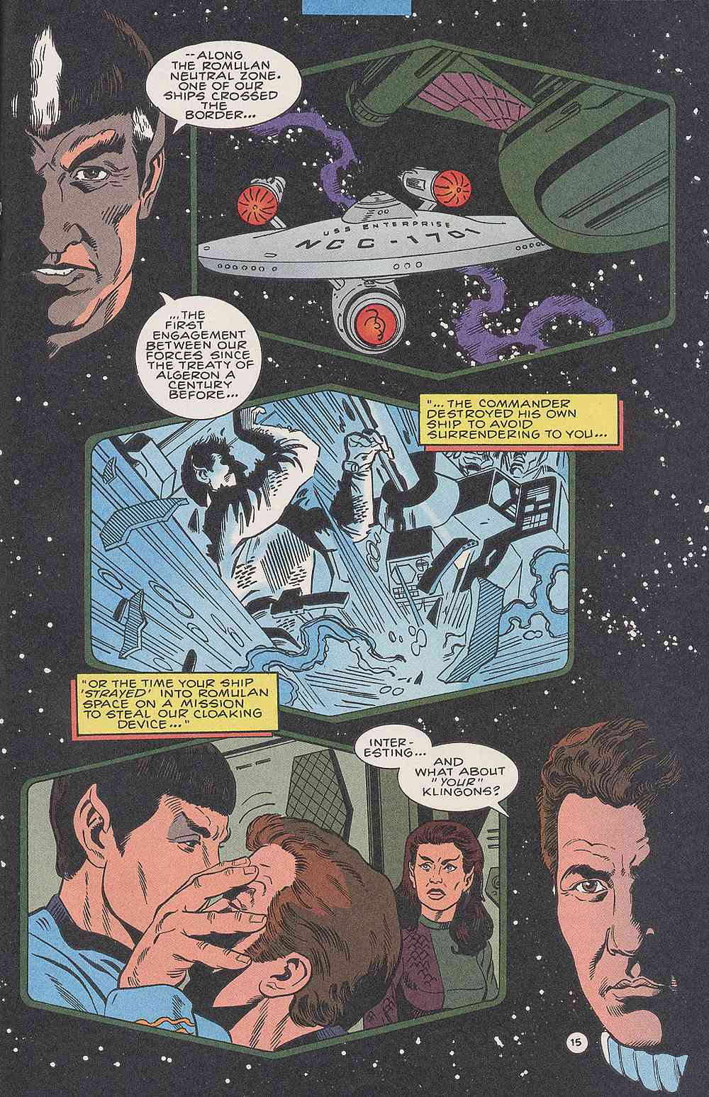 Read online Star Trek (1989) comic -  Issue #53 - 18