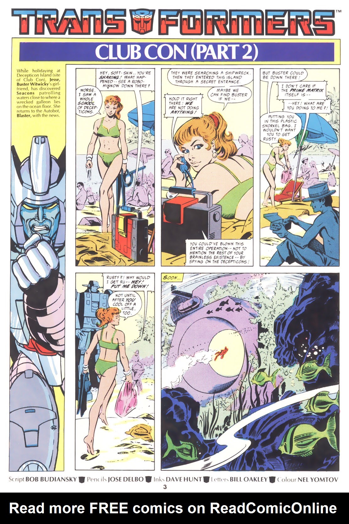 Read online The Transformers (UK) comic -  Issue #195 - 3