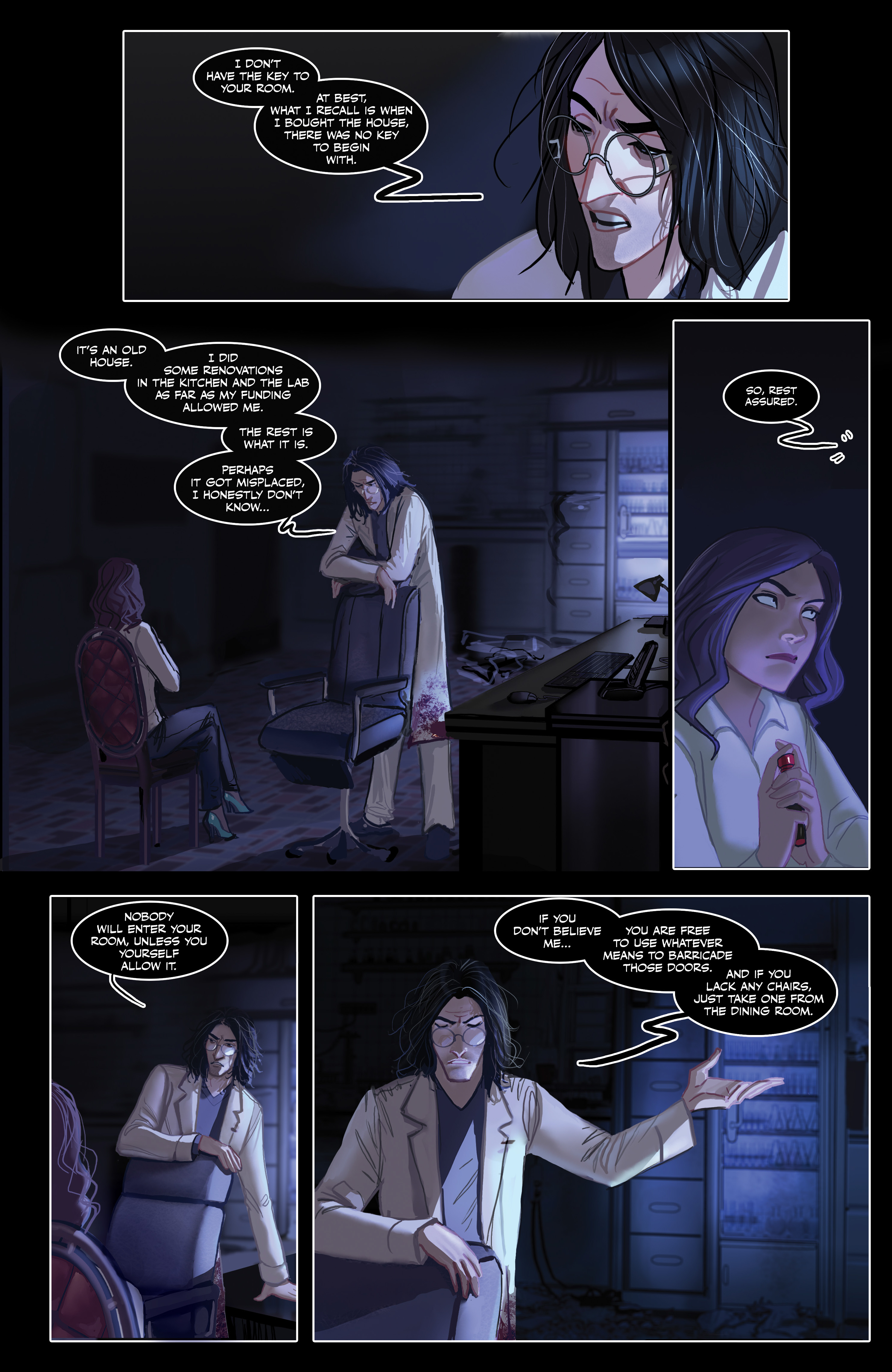Read online Blood Stain comic -  Issue # TPB 2 - 83