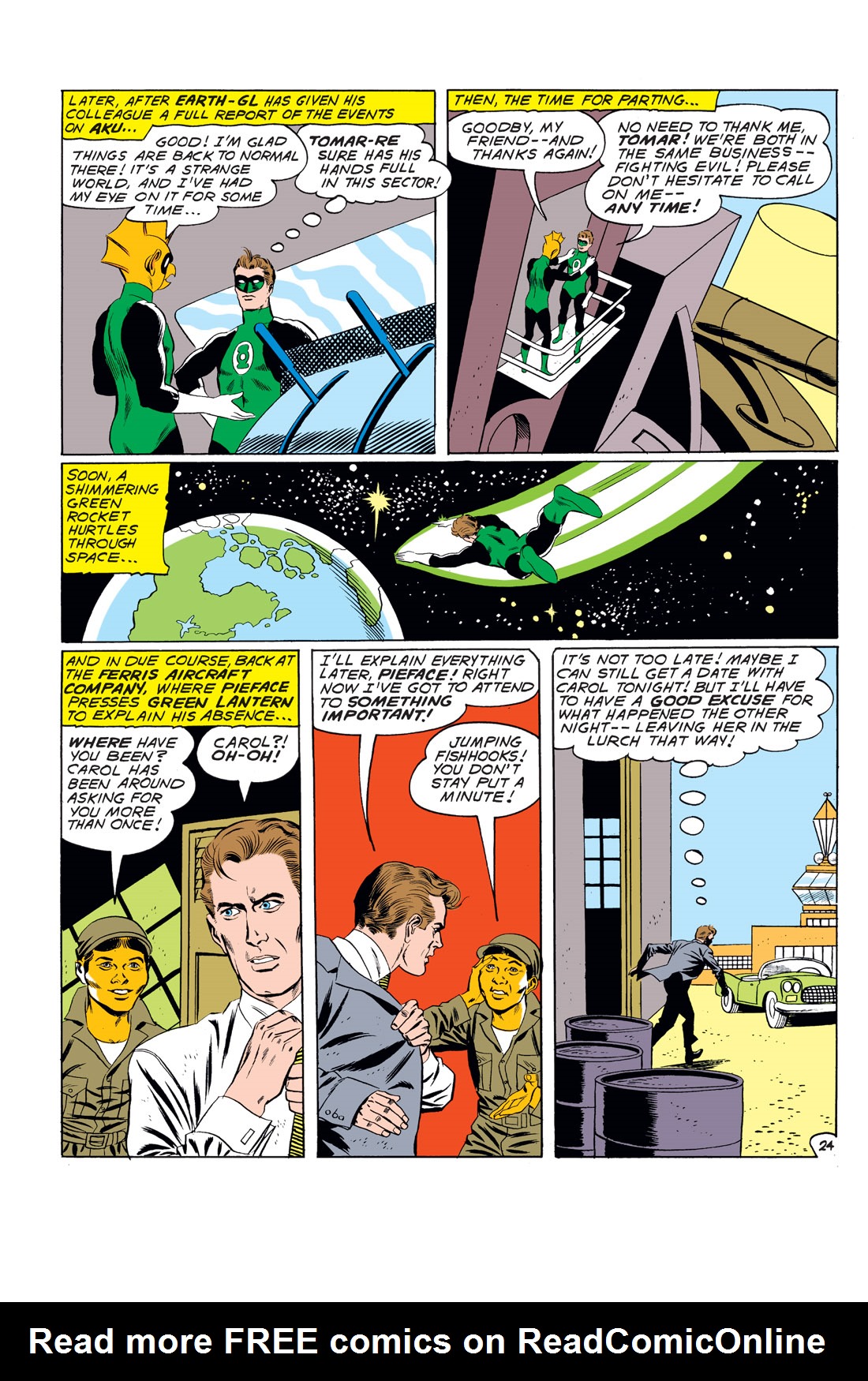Read online Green Lantern (1960) comic -  Issue #6 - 25