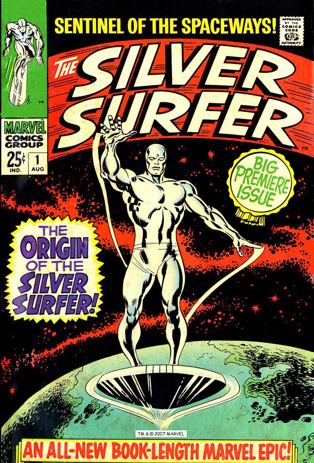 Read online Silver Surfer (1968) comic -  Issue #1 - 1