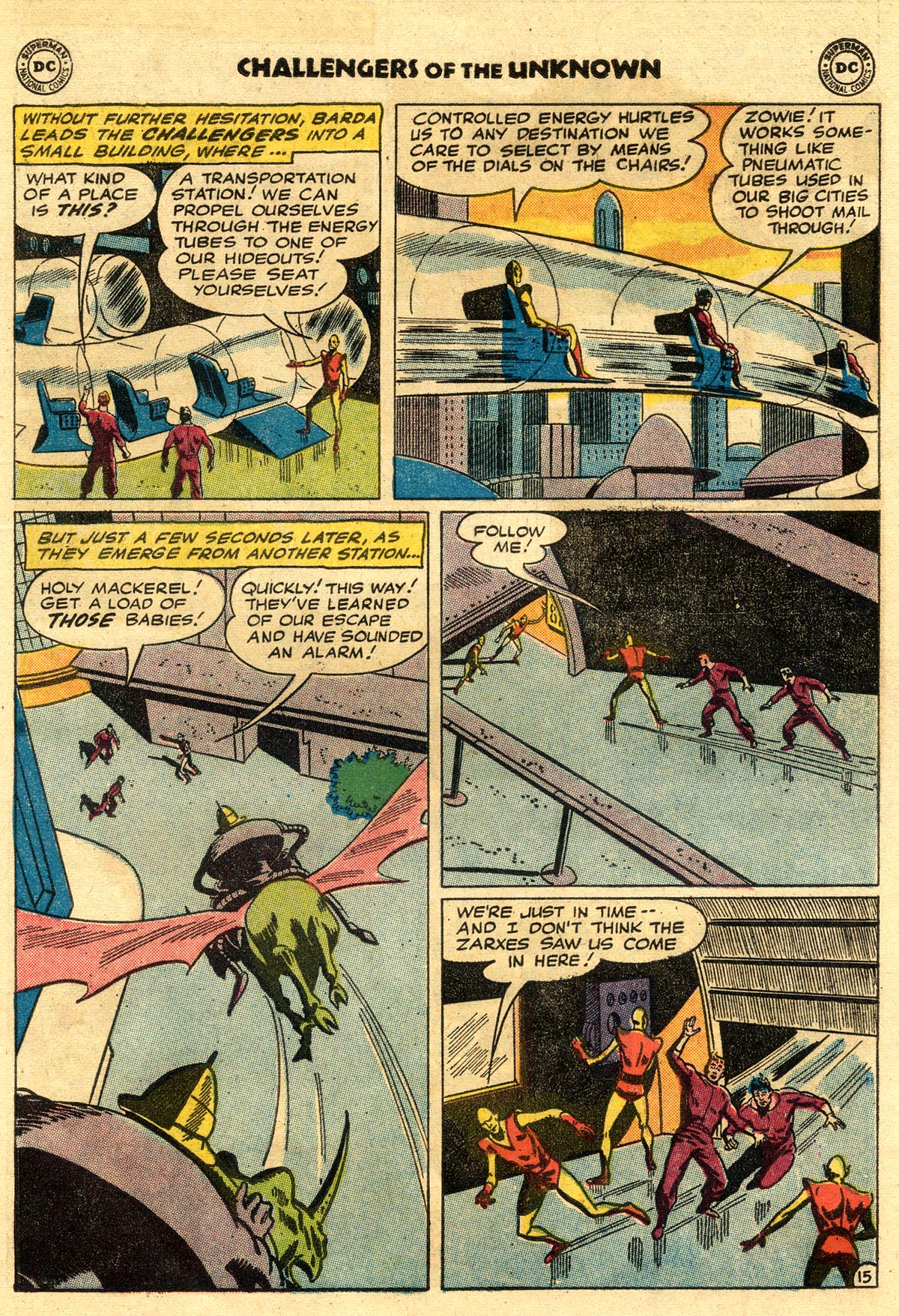Read online Challengers of the Unknown (1958) comic -  Issue #11 - 19