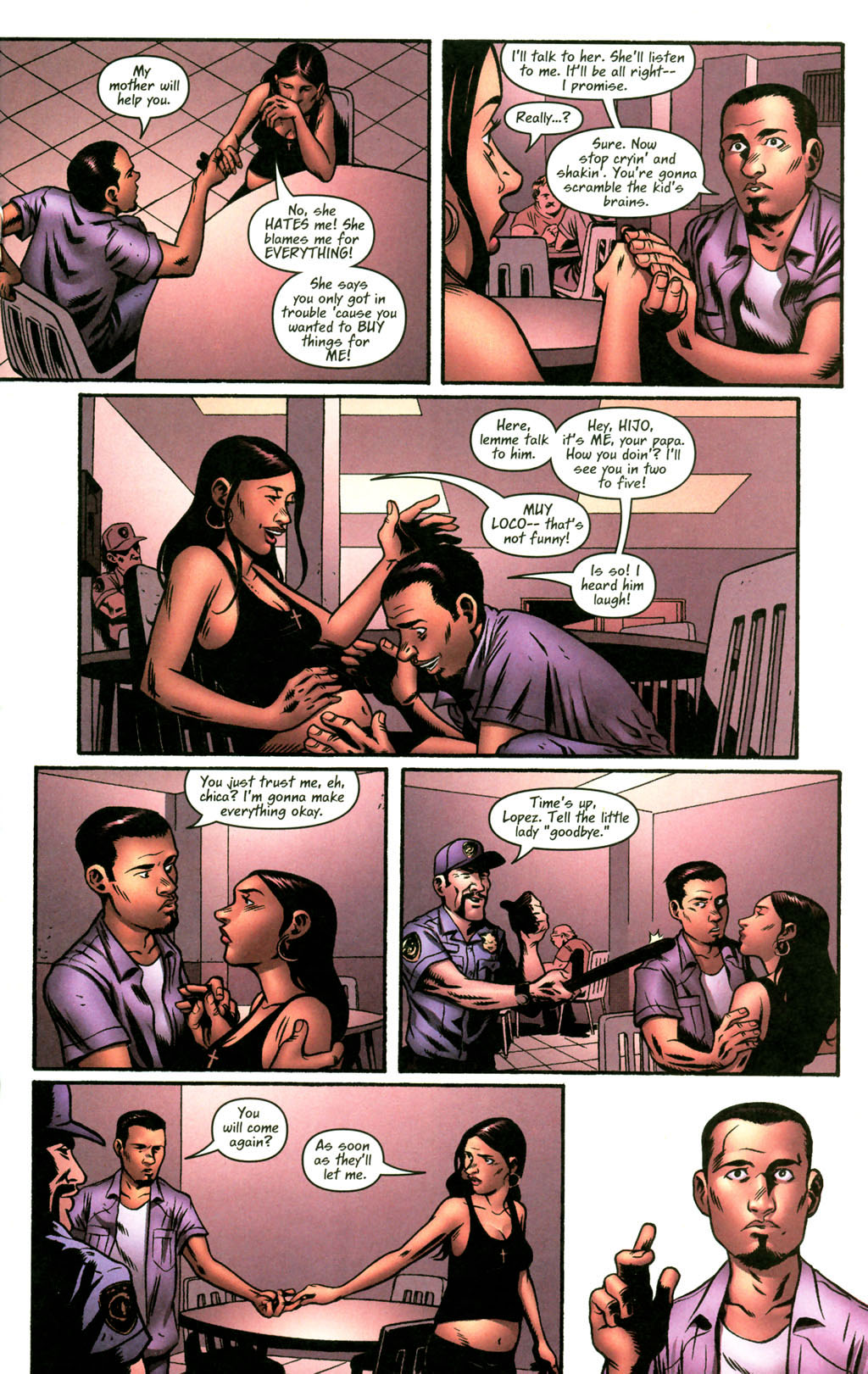 Read online Hard Time comic -  Issue #7 - 12