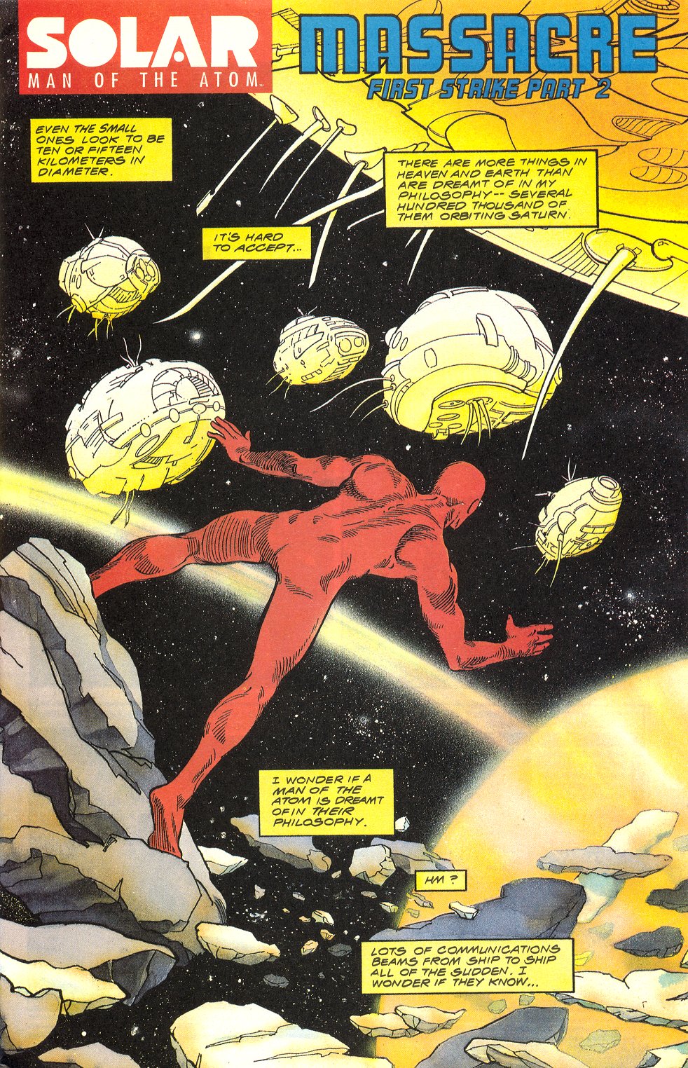 Read online Solar, Man of the Atom comic -  Issue #6 - 2
