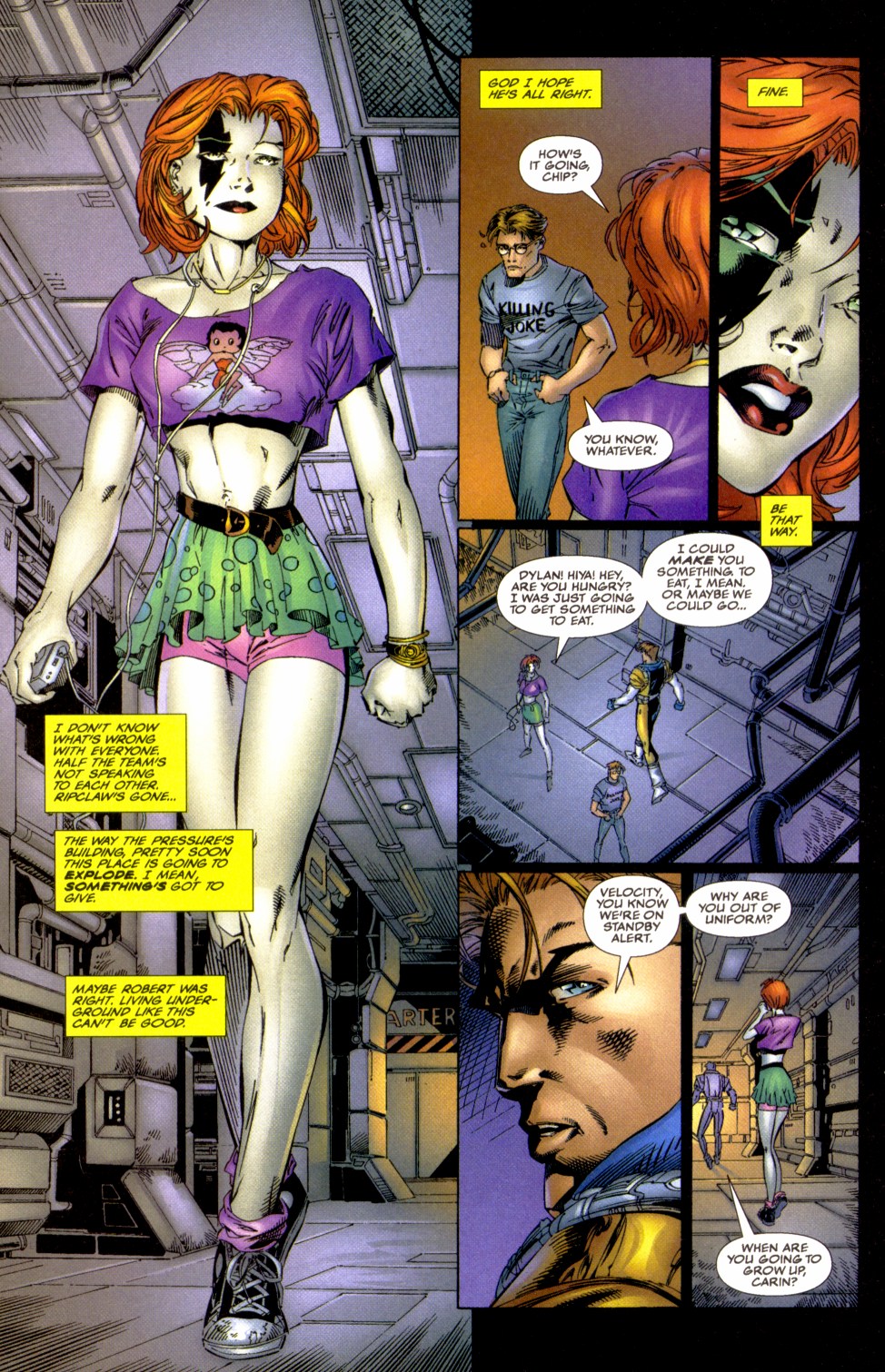 Read online Cyberforce (1993) comic -  Issue #21 - 22