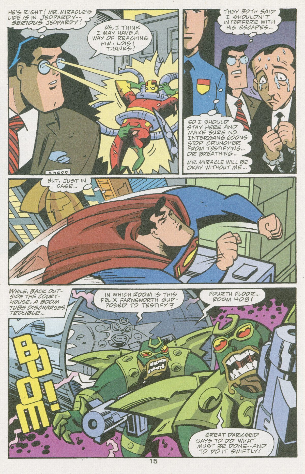 Superman Adventures Issue #53 #56 - English 18