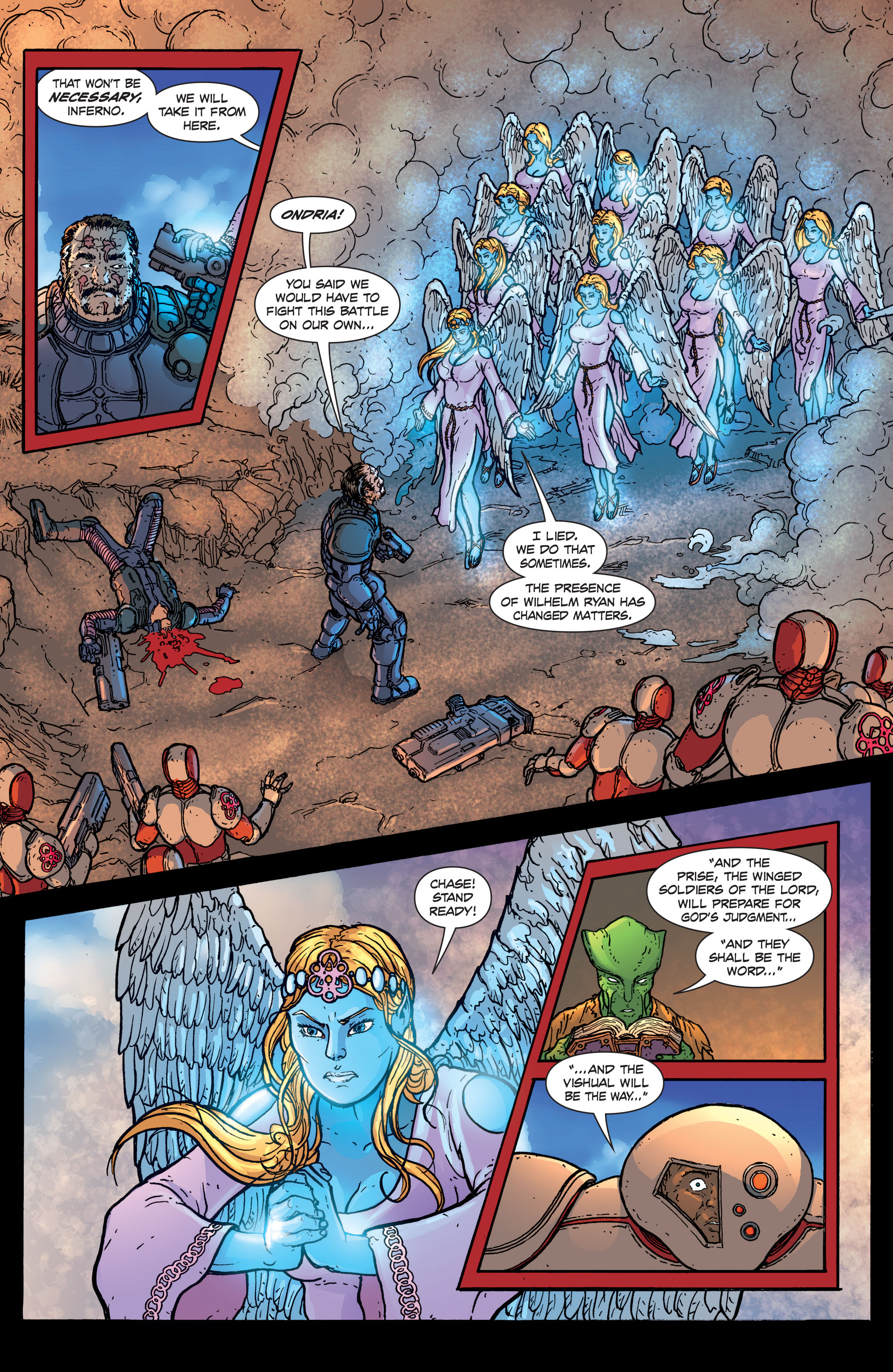 Read online The Amory Wars: In Keeping Secrets of Silent Earth 3 comic -  Issue #5 - 23