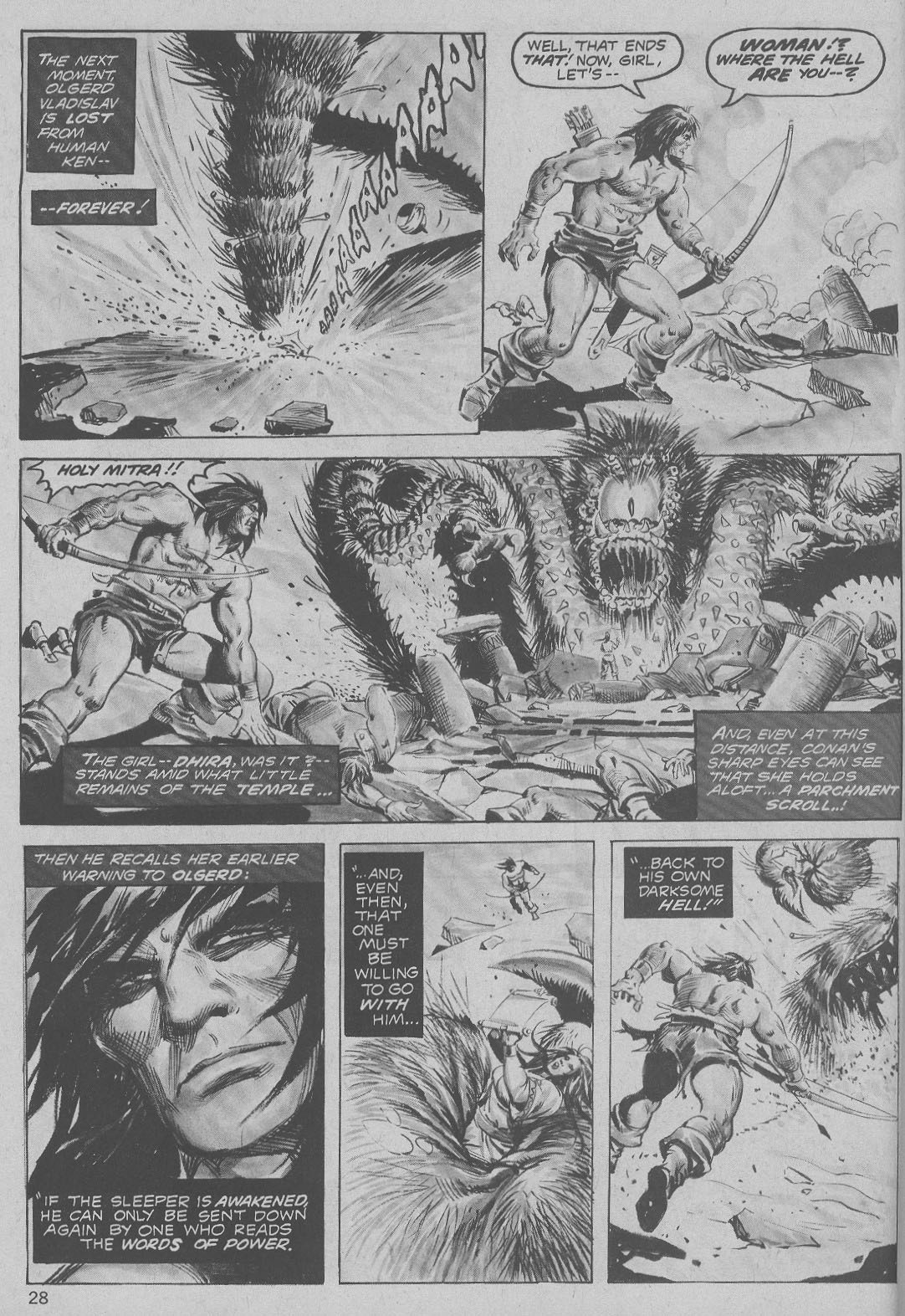 The Savage Sword Of Conan Issue #6 #7 - English 28