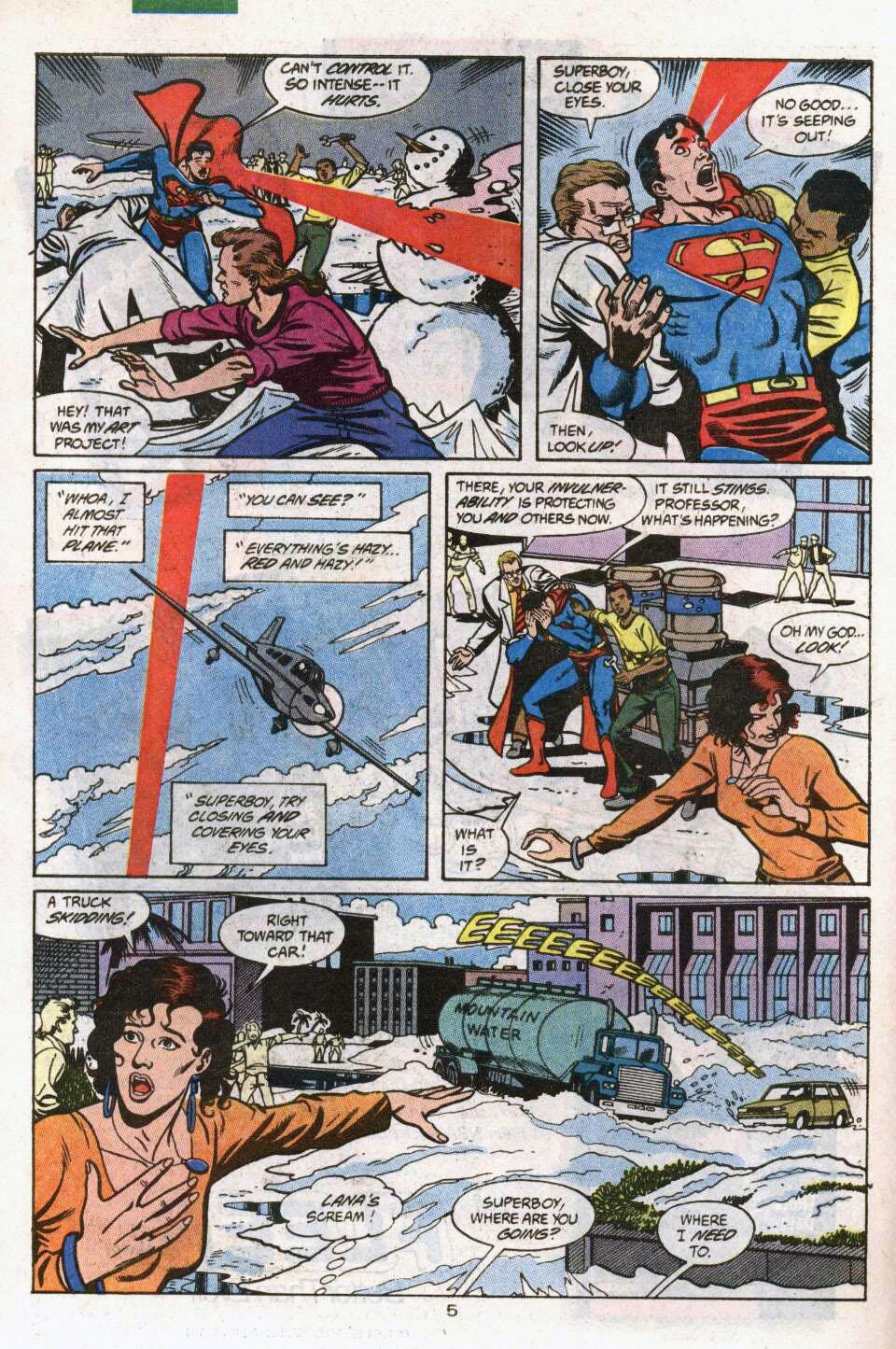 Read online Superboy (1990) comic -  Issue #21 - 6