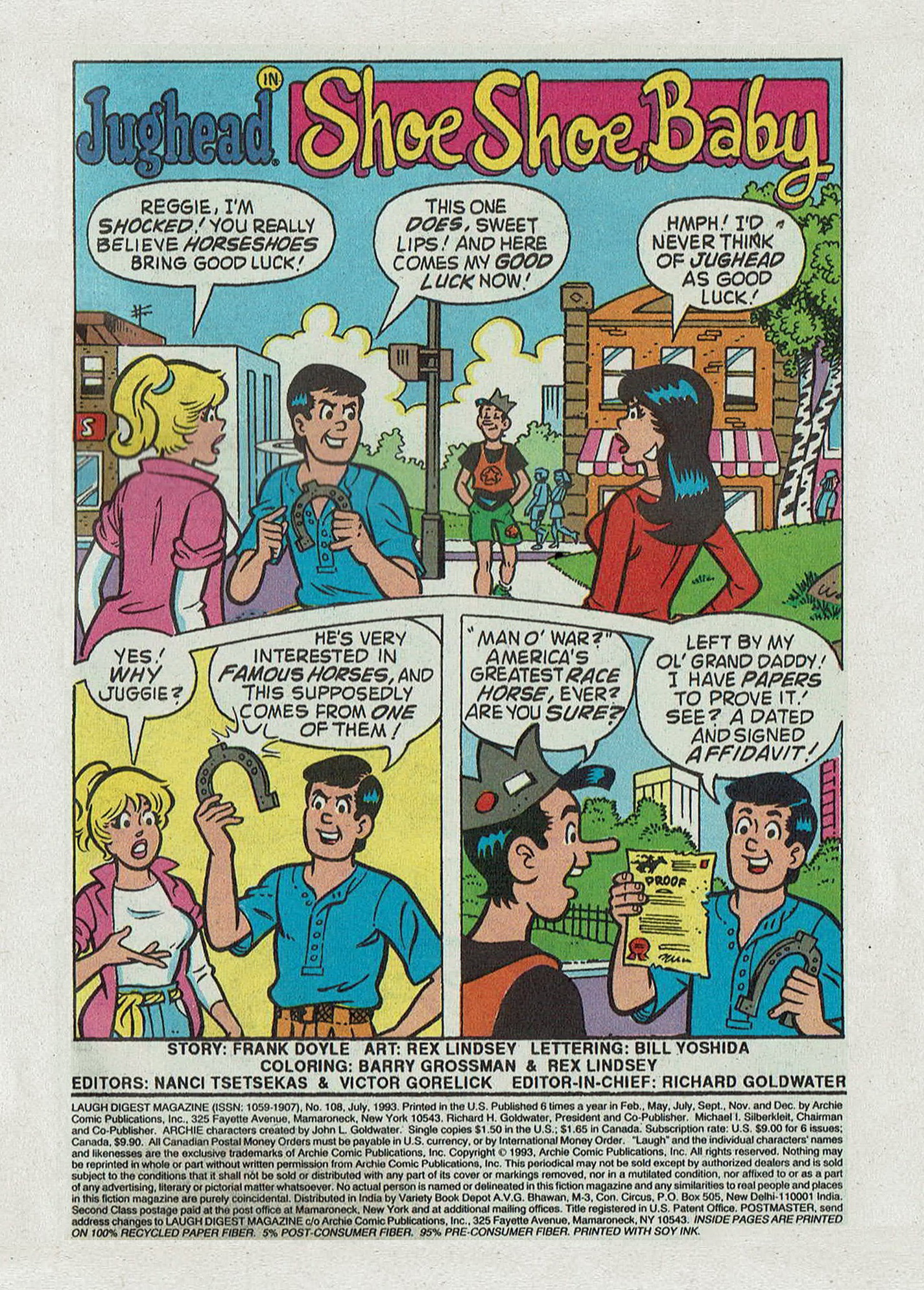 Read online Laugh Comics Digest comic -  Issue #108 - 3