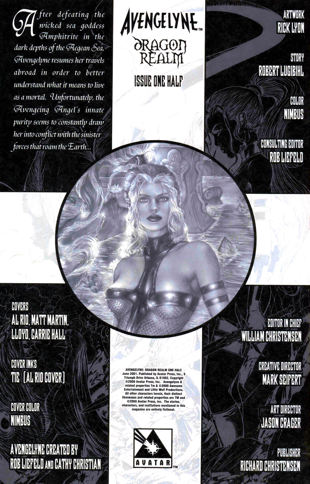 Read online Avengelyne: Dragon Realm comic -  Issue #0.5 - 7