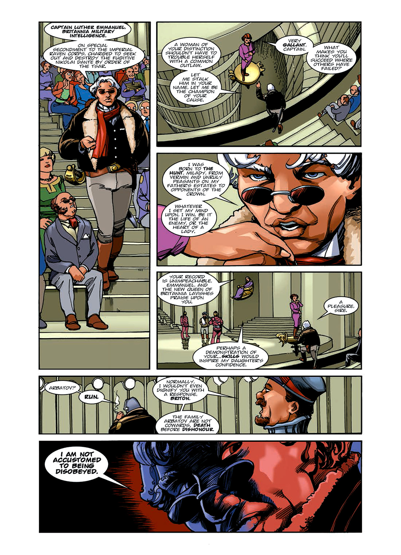 Read online Nikolai Dante comic -  Issue # TPB 6 - 39