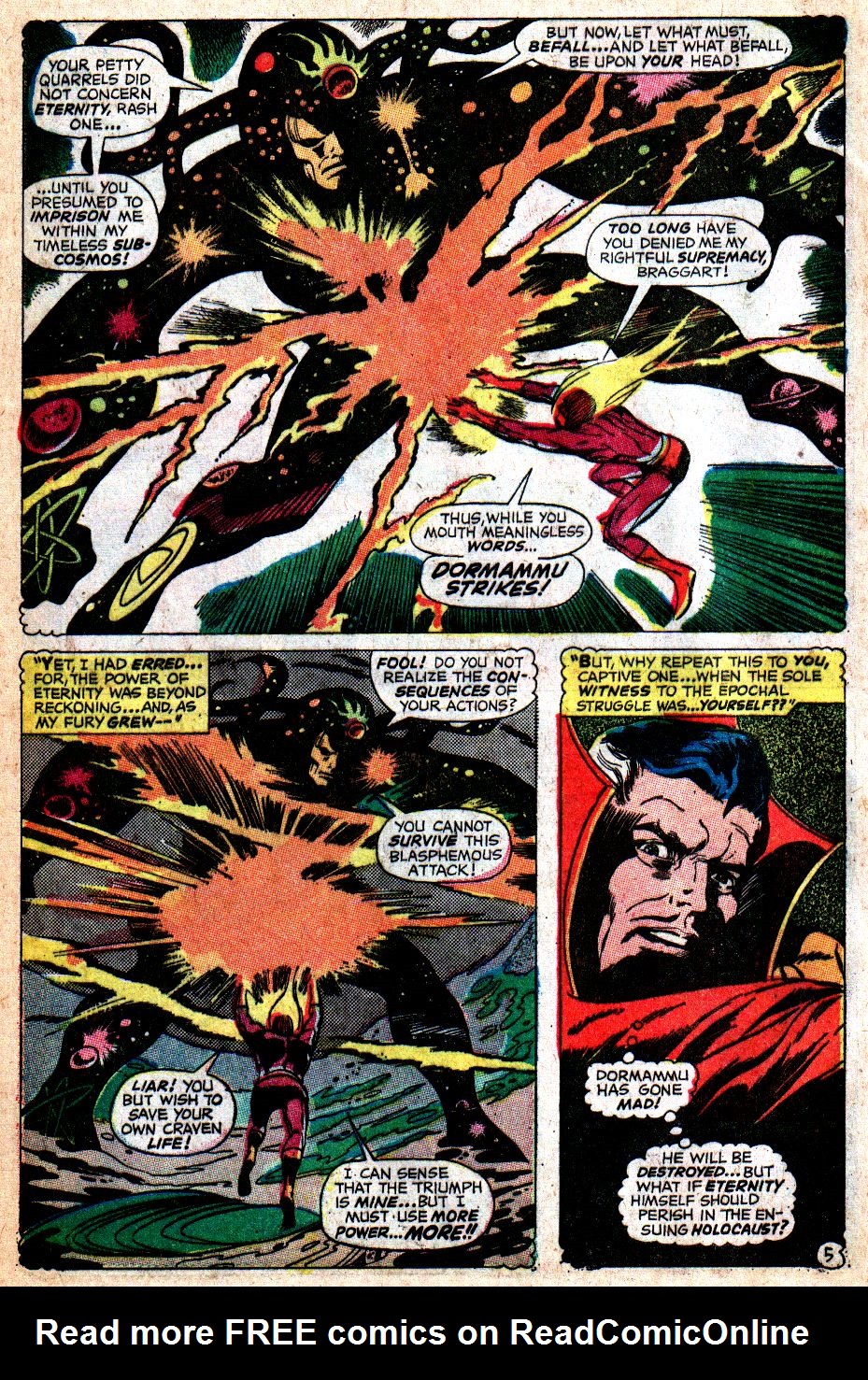 Read online Marvel Masterworks: Doctor Strange comic -  Issue # TPB 3 - 70