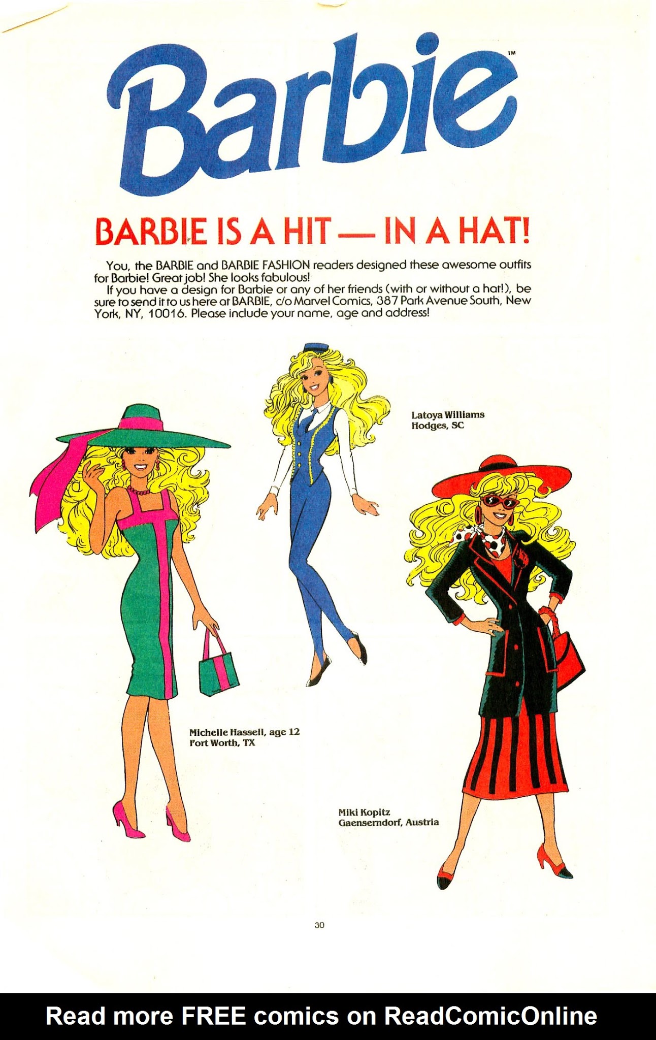 Read online Barbie comic -  Issue #29 - 32