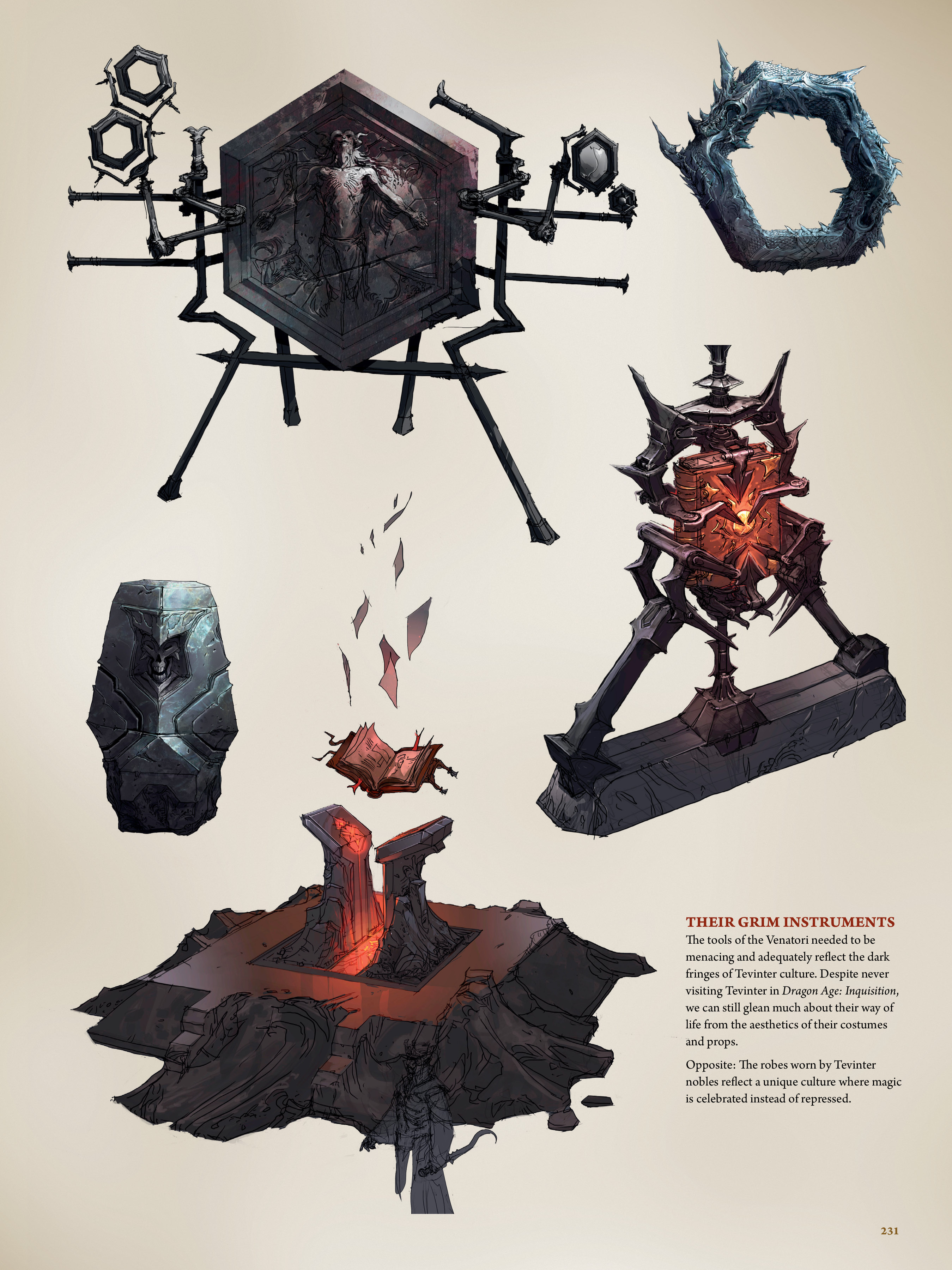 Read online The Art of Dragon Age: Inquisition comic -  Issue # TPB (Part 2) - 100