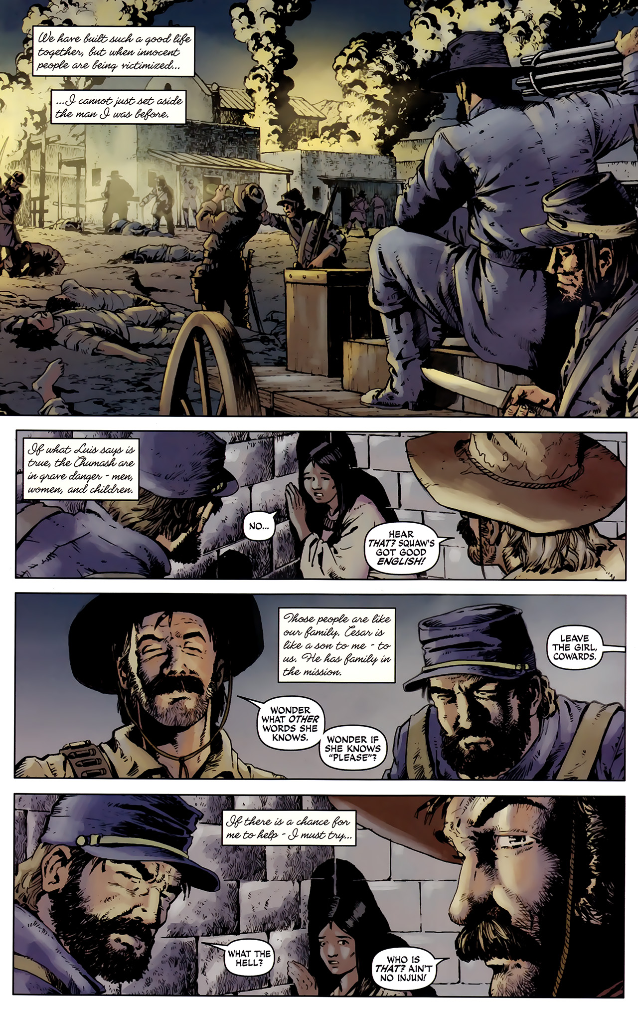 Read online The Lone Ranger & Zorro: The Death of Zorro comic -  Issue #1 - 18