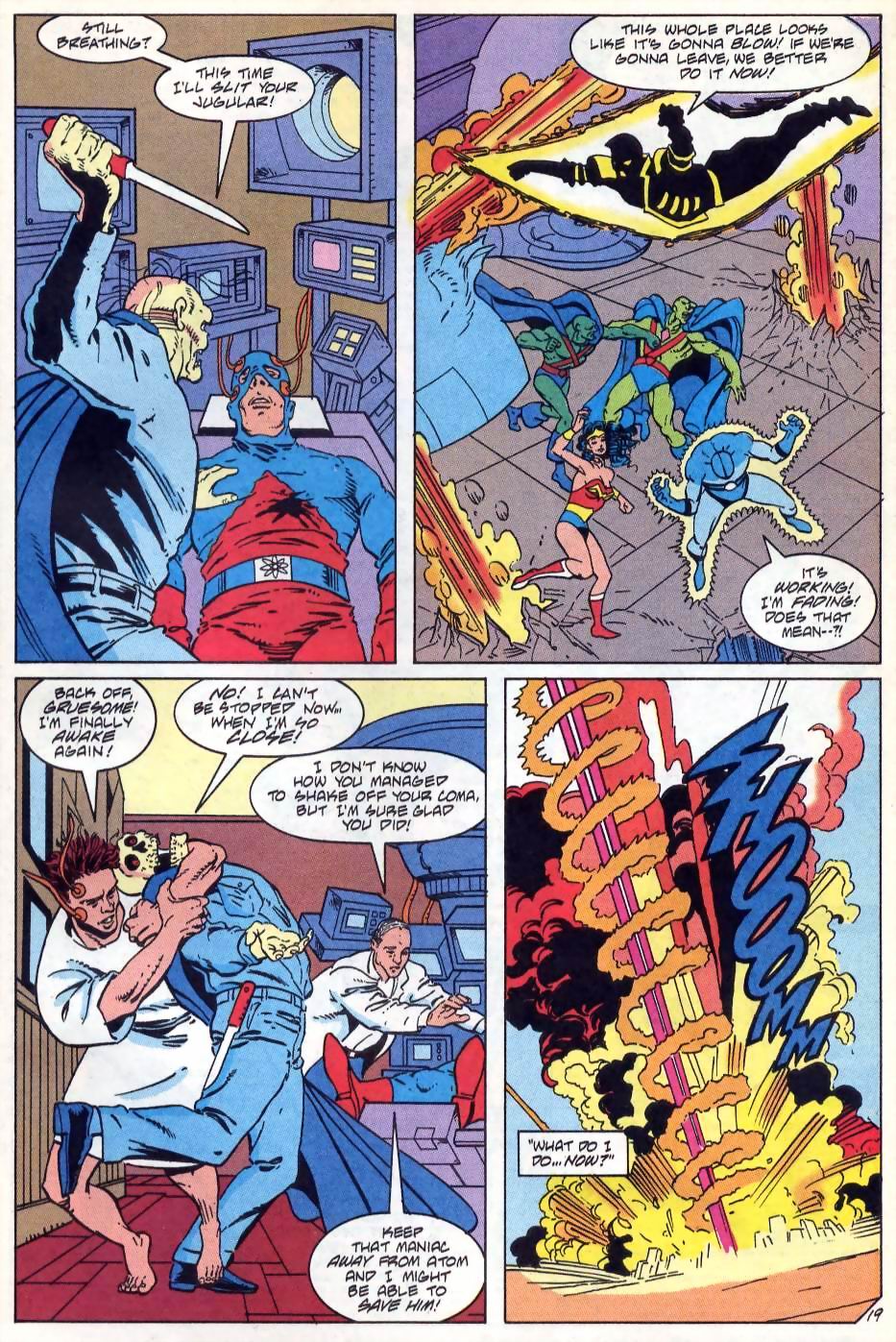 Read online Justice League America comic -  Issue #75 - 21