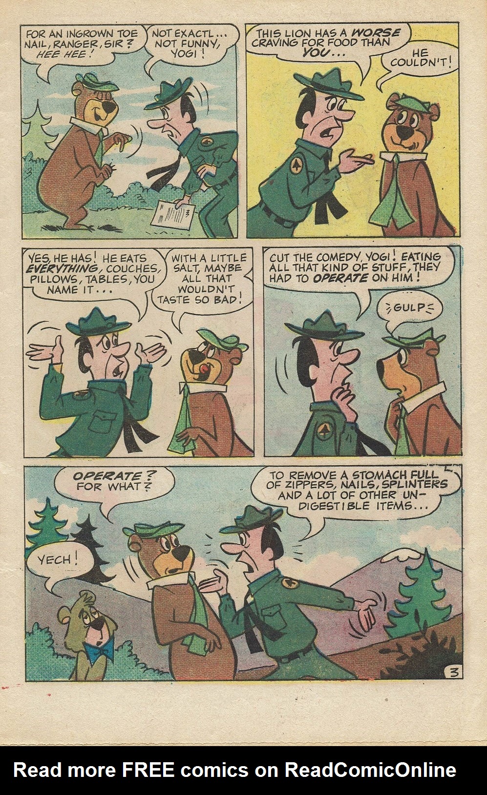 Read online Yogi Bear (1970) comic -  Issue #17 - 5