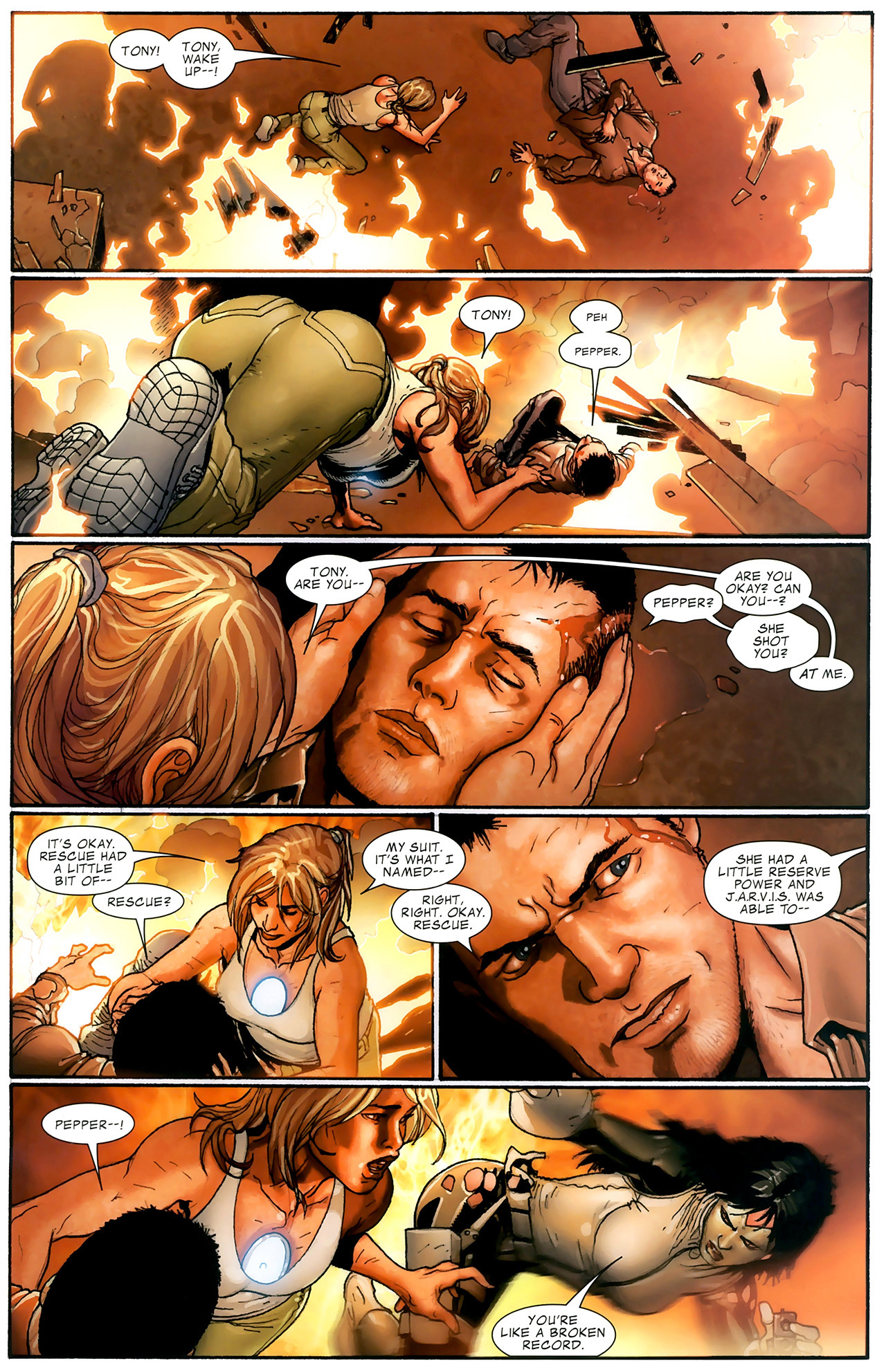 Read online The Invincible Iron Man (2008) comic -  Issue #16 - 18