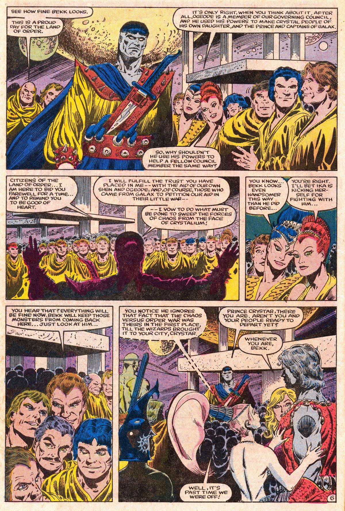 Read online The Saga of Crystar, Crystal Warrior comic -  Issue #10 - 7