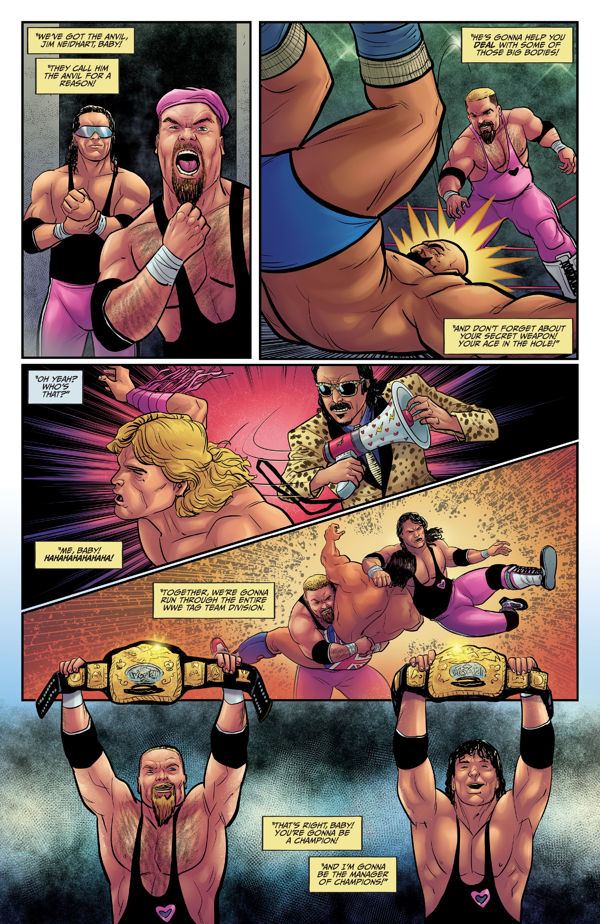 Read online WWE: Forever comic -  Issue # Full - 5