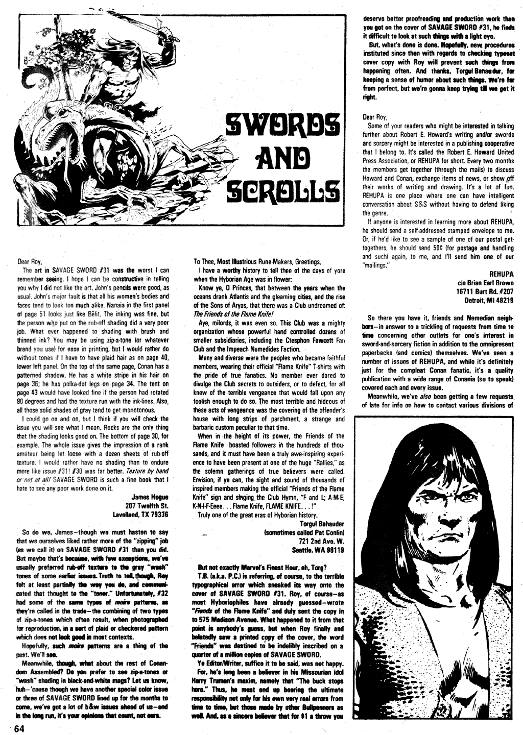 Read online The Savage Sword Of Conan comic -  Issue #35 - 63