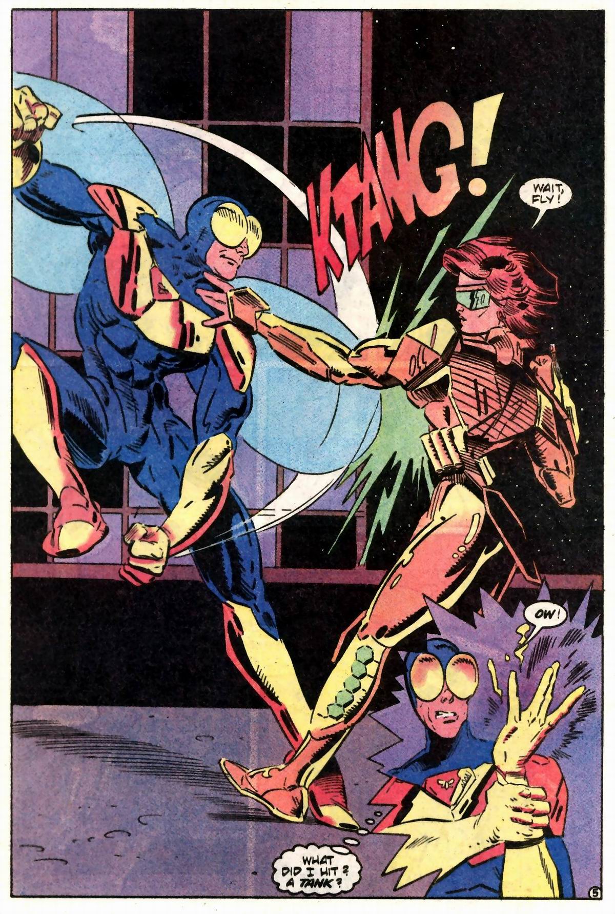 Read online The Web (1991) comic -  Issue #5 - 6