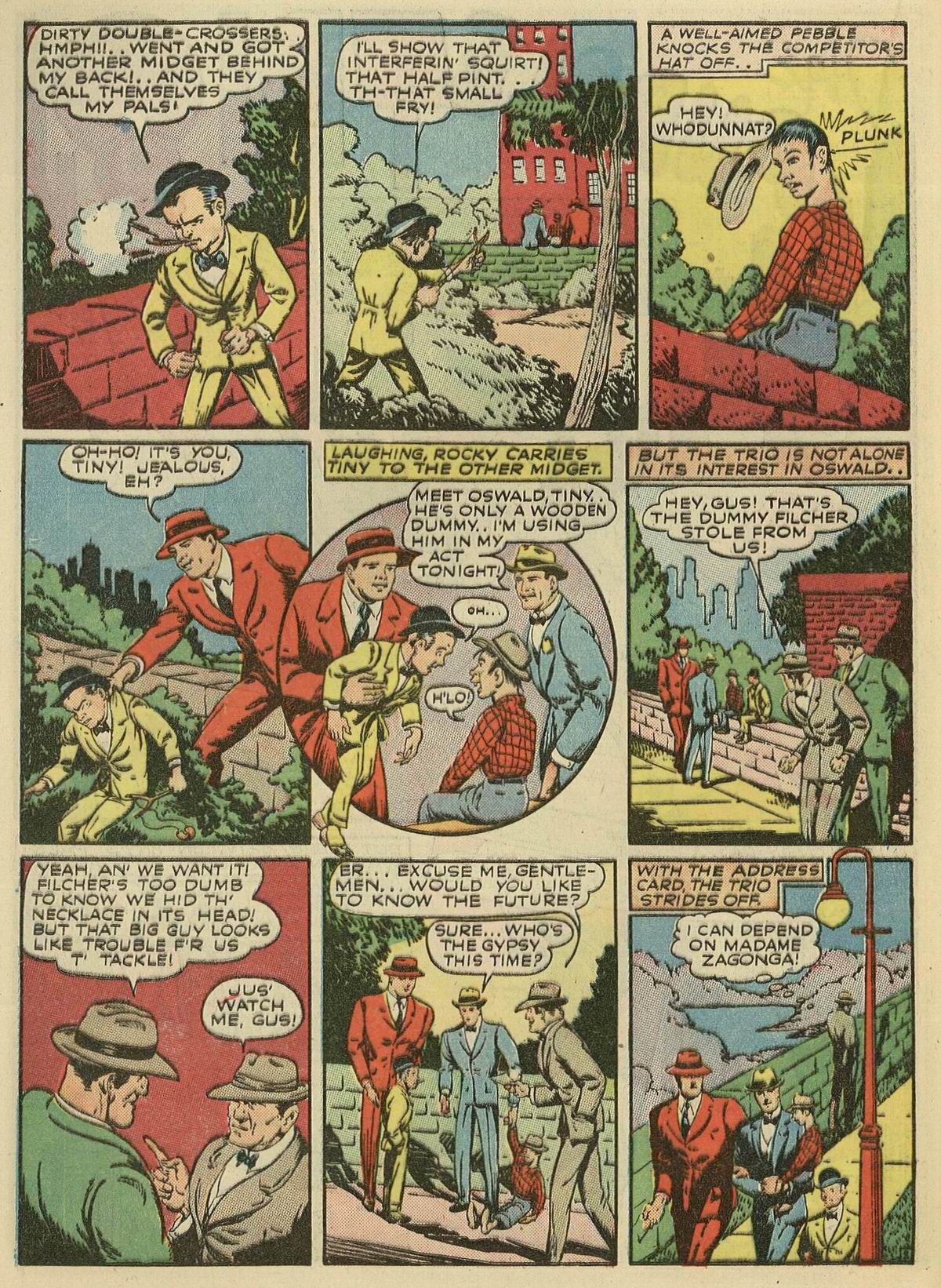 Read online Smash Comics comic -  Issue #28 - 29