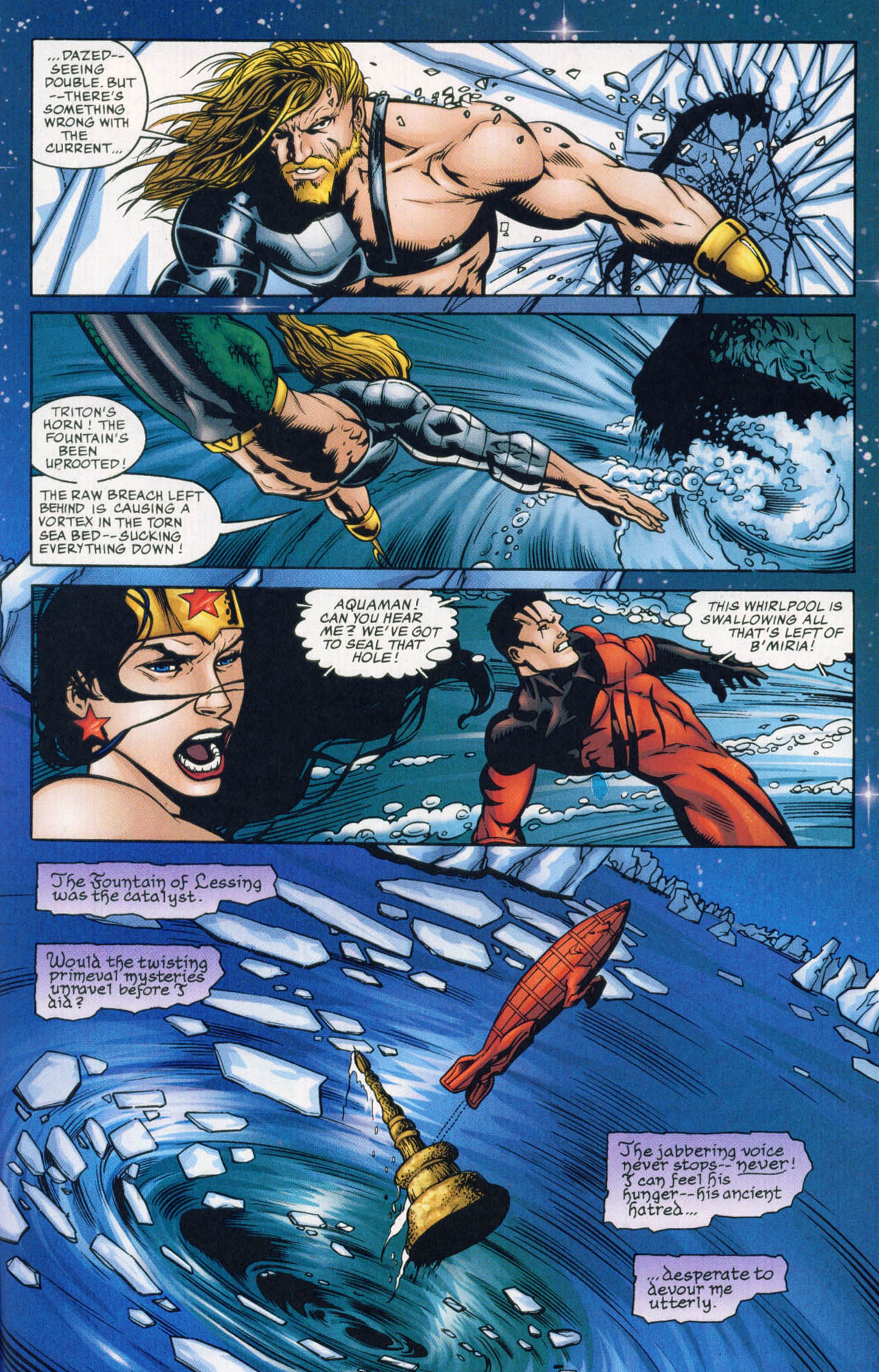 Read online JLA: Black Baptism comic -  Issue #1 - 20