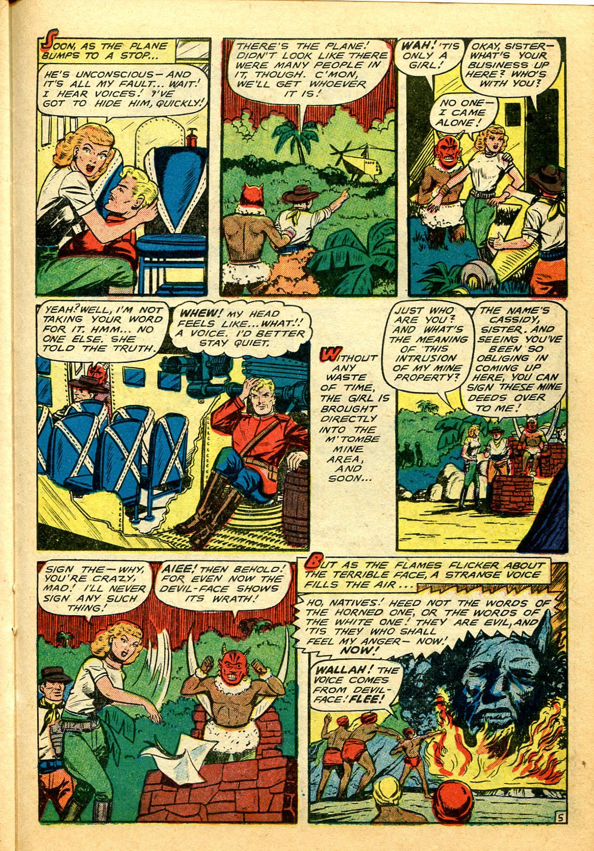 Read online Jungle Comics comic -  Issue #119 - 33