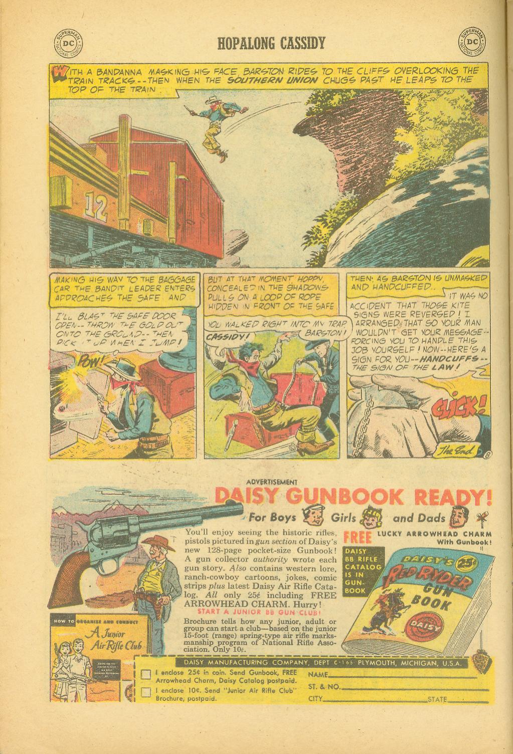 Read online Hopalong Cassidy comic -  Issue #105 - 10