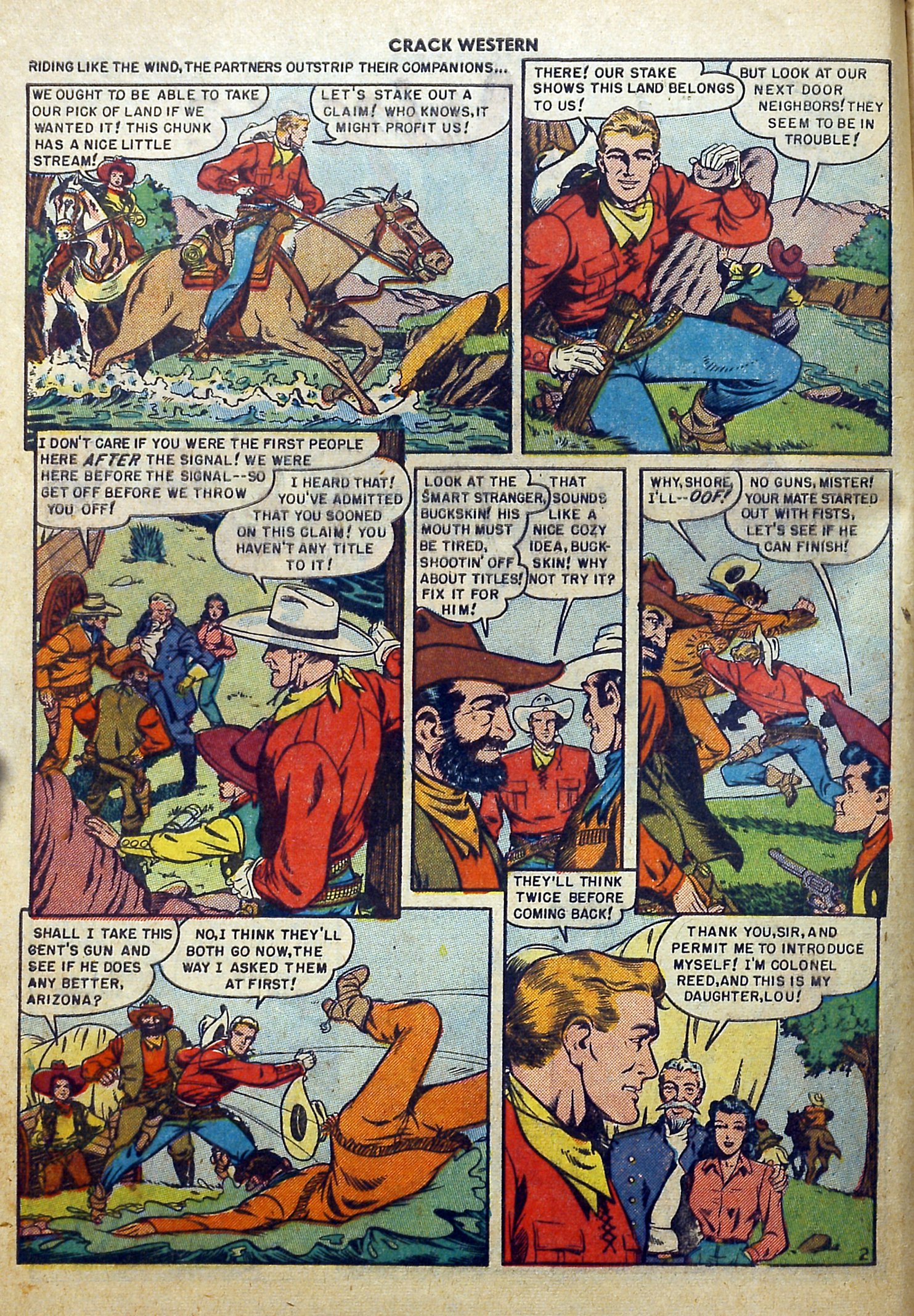 Read online Crack Western comic -  Issue #65 - 4