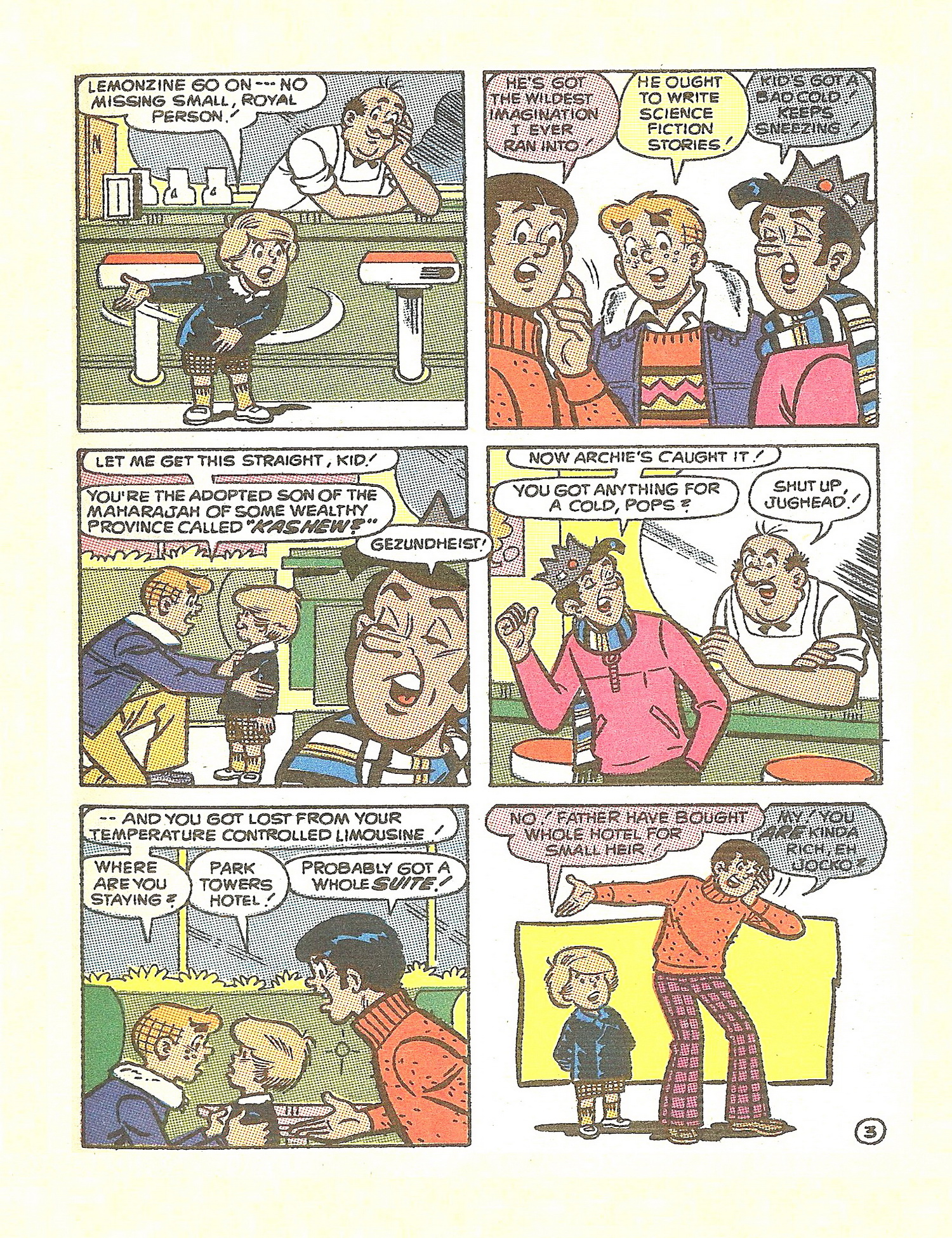 Read online Jughead Jones Comics Digest comic -  Issue #61 - 31
