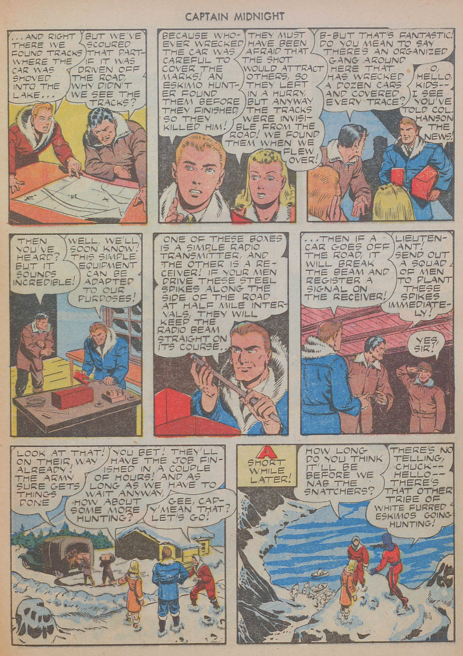 Read online Captain Midnight (1942) comic -  Issue #30 - 9