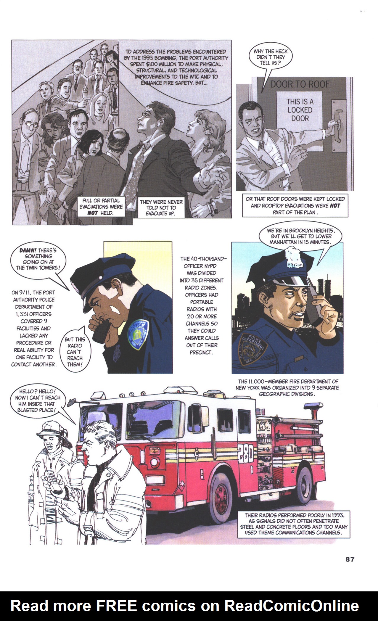 Read online The 9/11 Report comic -  Issue # TPB - 91