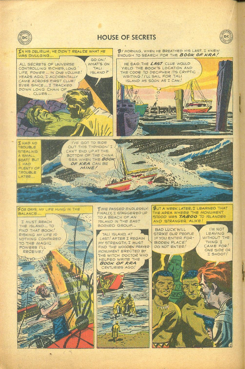 Read online House of Secrets (1956) comic -  Issue #17 - 18
